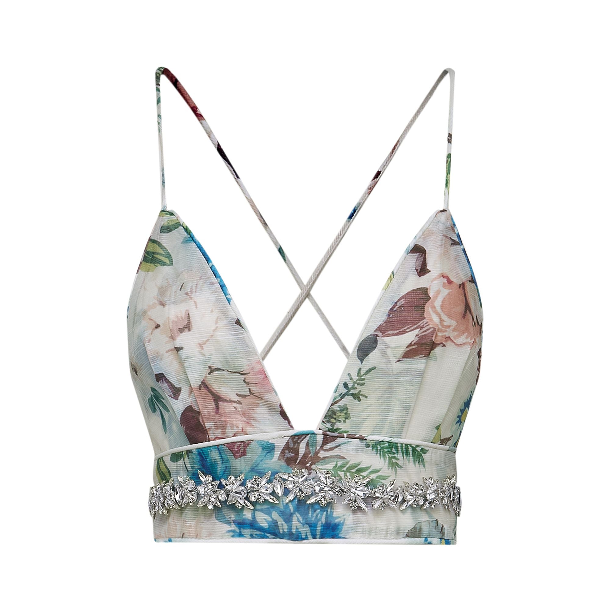 Mélisande floral-print top & skirt matching set (US Only)