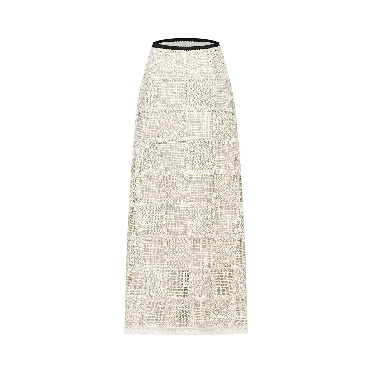 Yvette stretch knitted top & skirt matching set