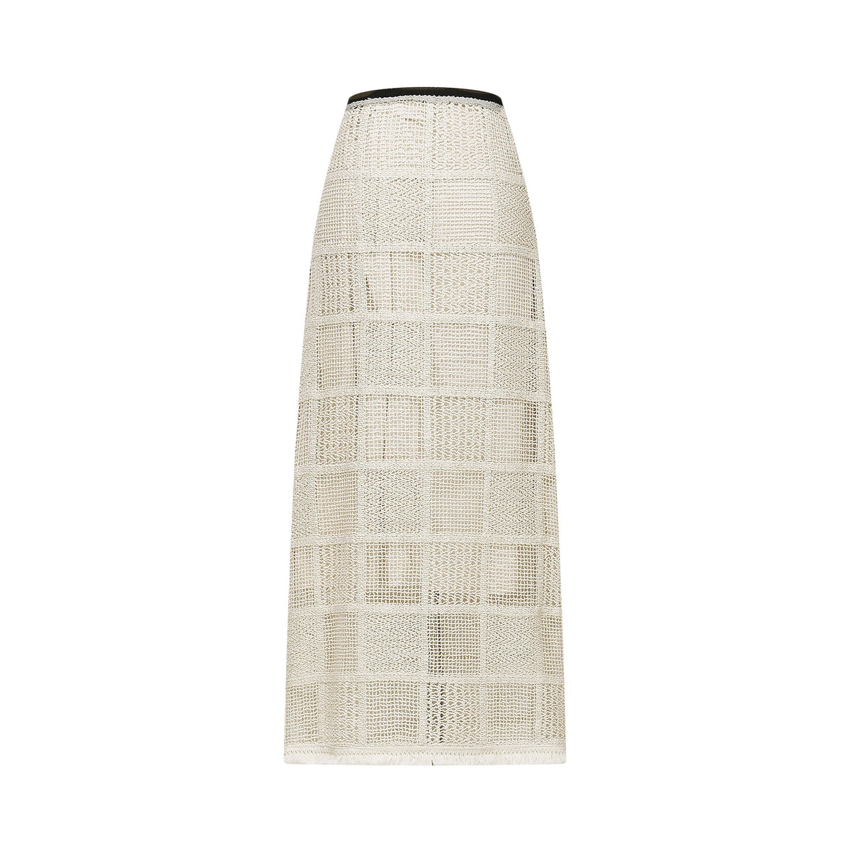 Yvette stretch knitted top & skirt matching set
