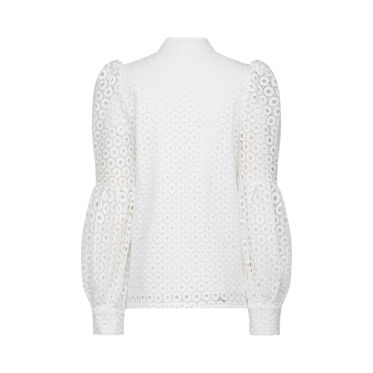 Calla faux-flower cut-out blouse & shorts matching set (Final Sale)