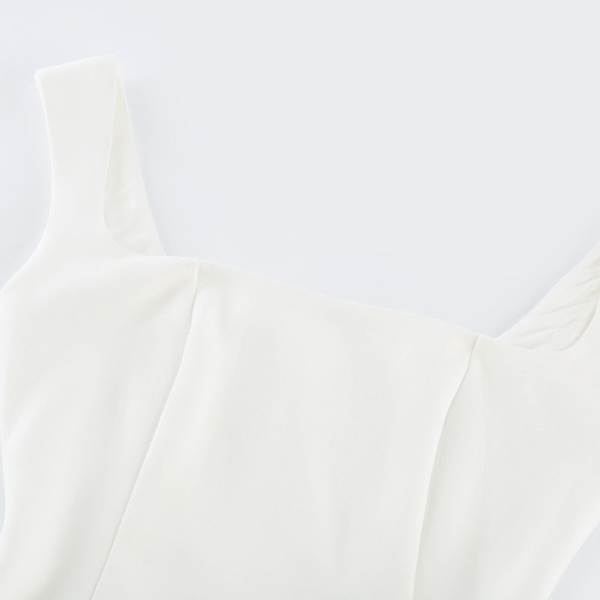 Thala white pleated flared midi dress (Final Sale-US Only)