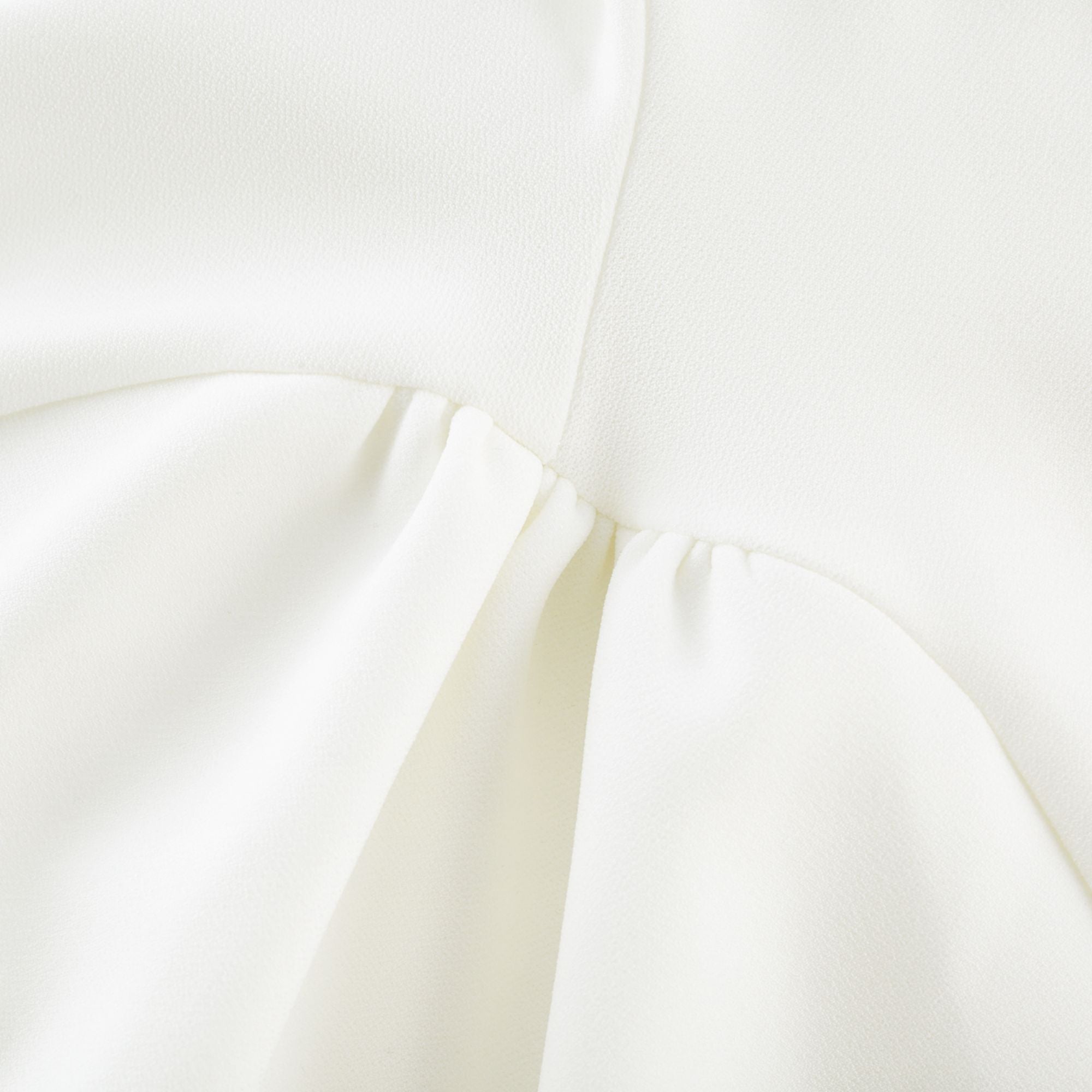 Thala white pleated flared midi dress (Final Sale-US Only)