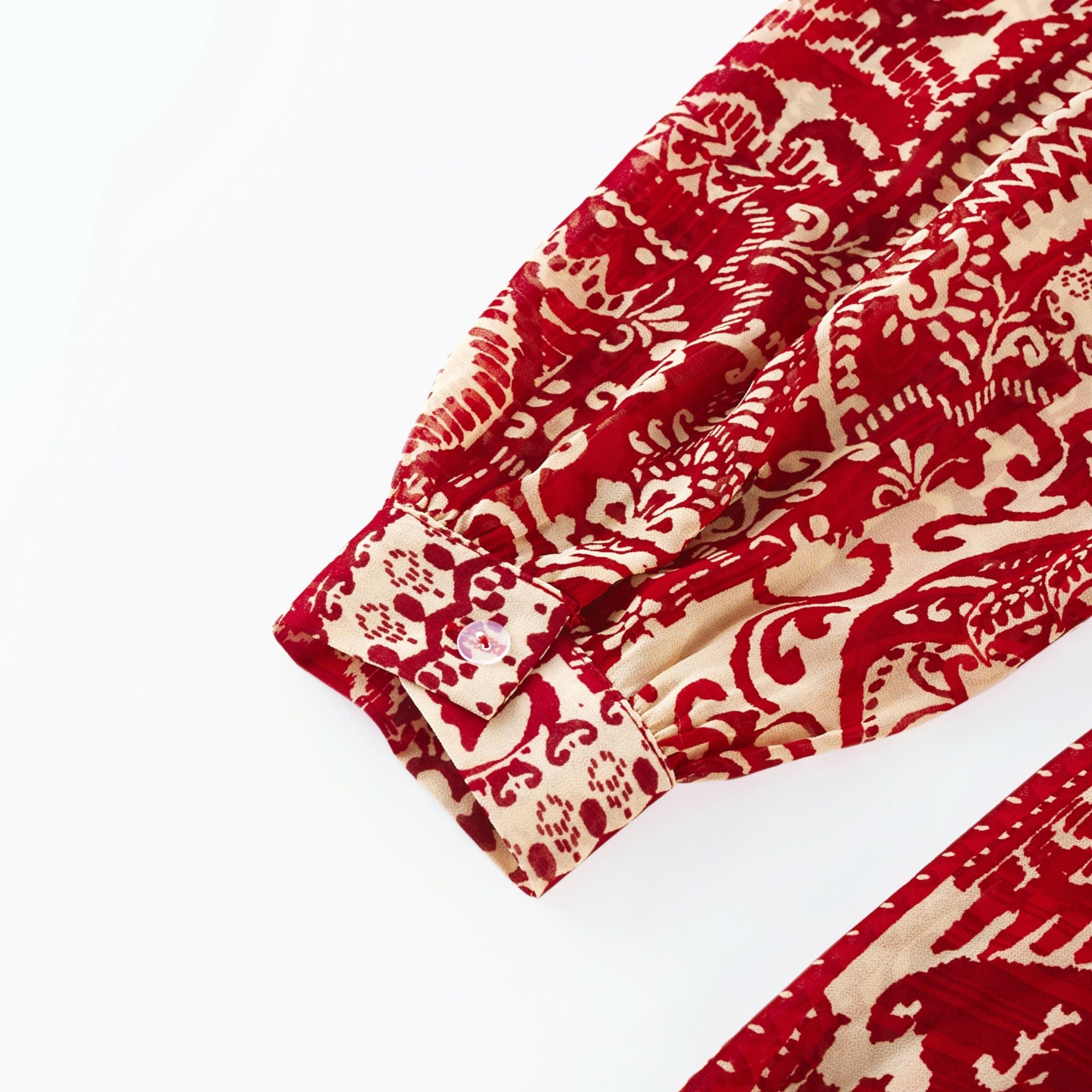 Camille pattern-print midi dress (US Only)