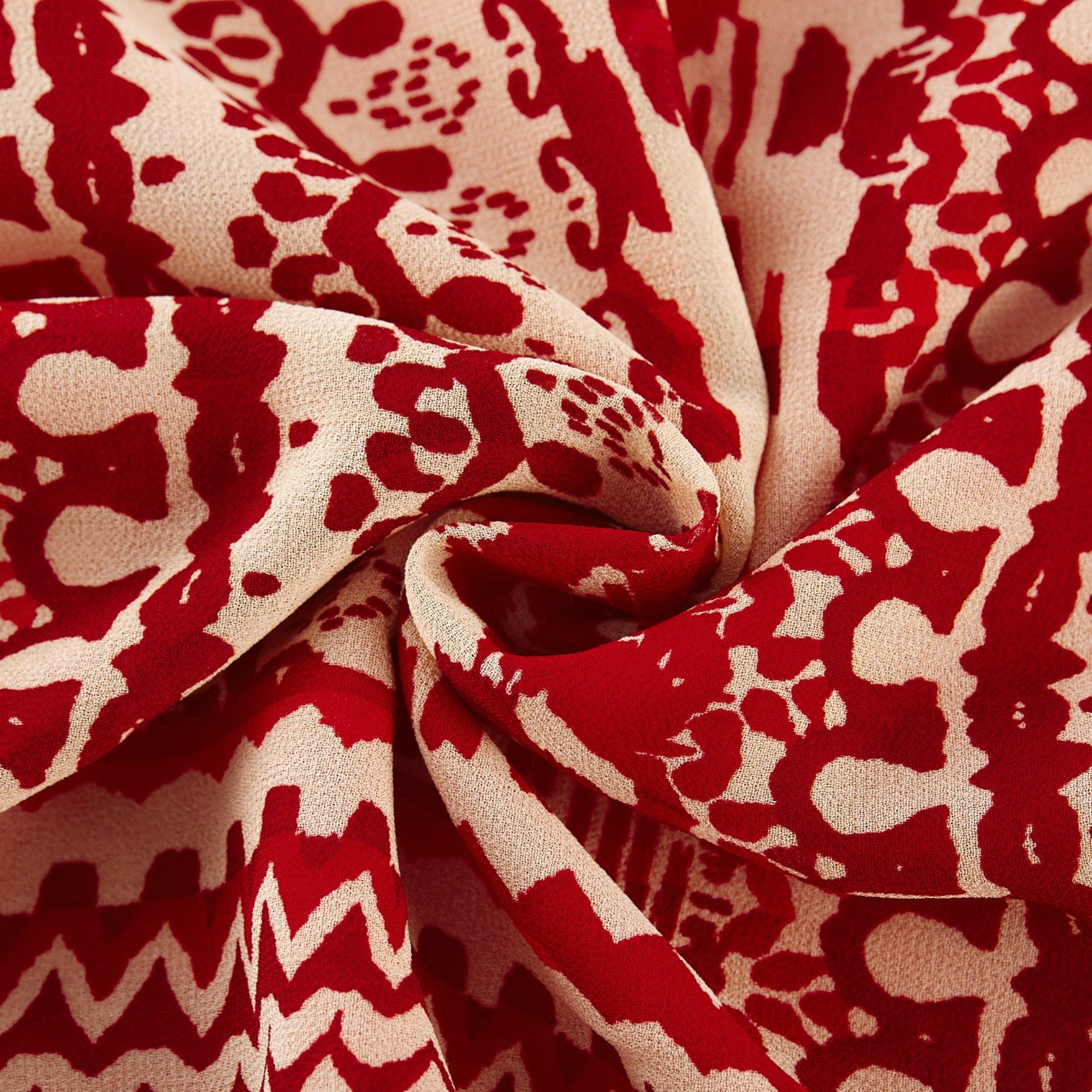 Camille pattern-print midi dress (US Only)
