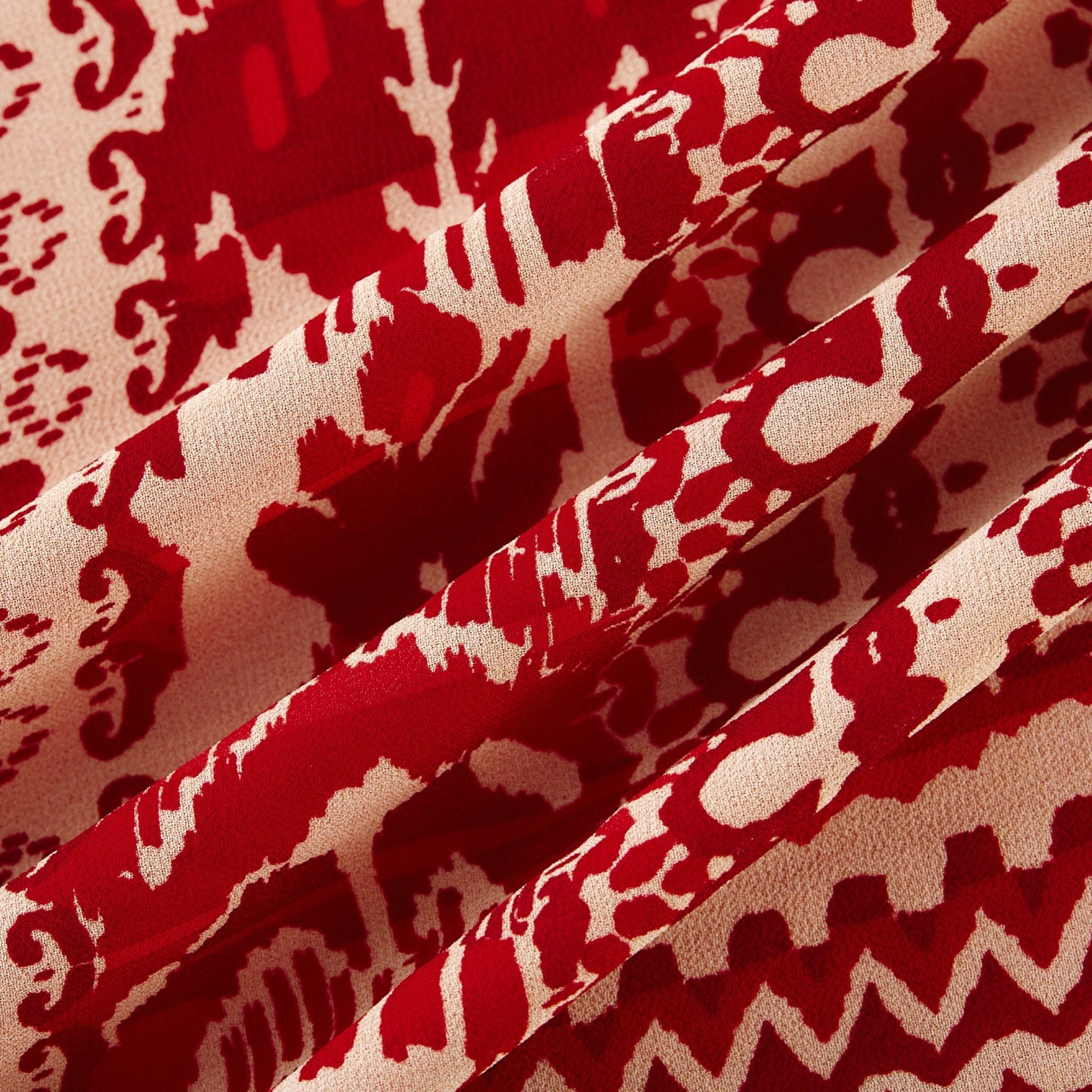 Camille pattern-print midi dress (US Only)