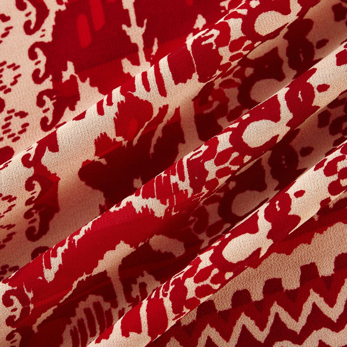 Camille pattern-print midi dress (Final Sale-US Only)