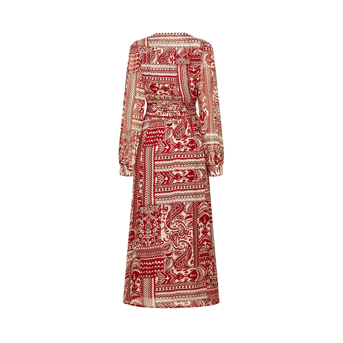 Camille pattern-print midi dress (Final Sale-US Only)