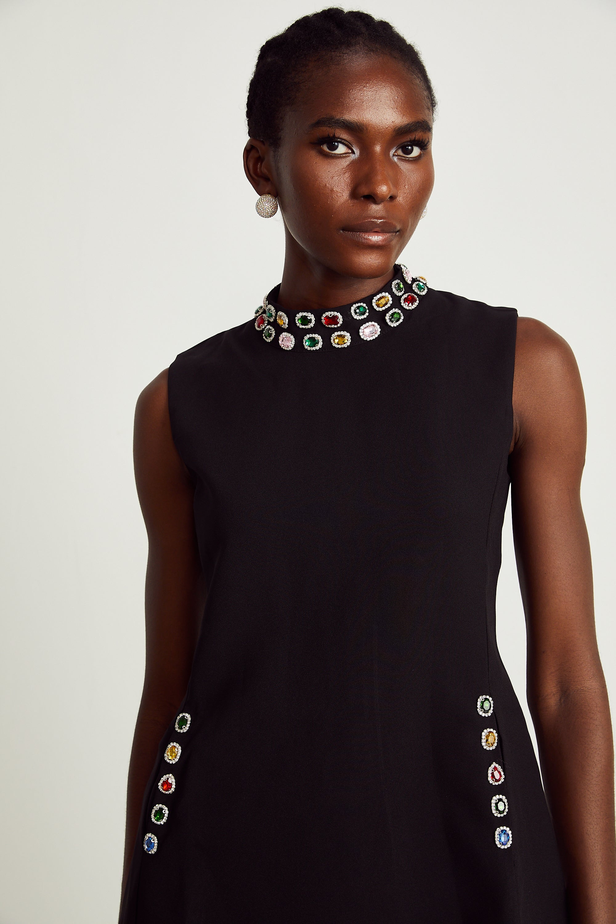Xanthe crystal-embellished sleeveless mini dress (Final Sale-US Only)