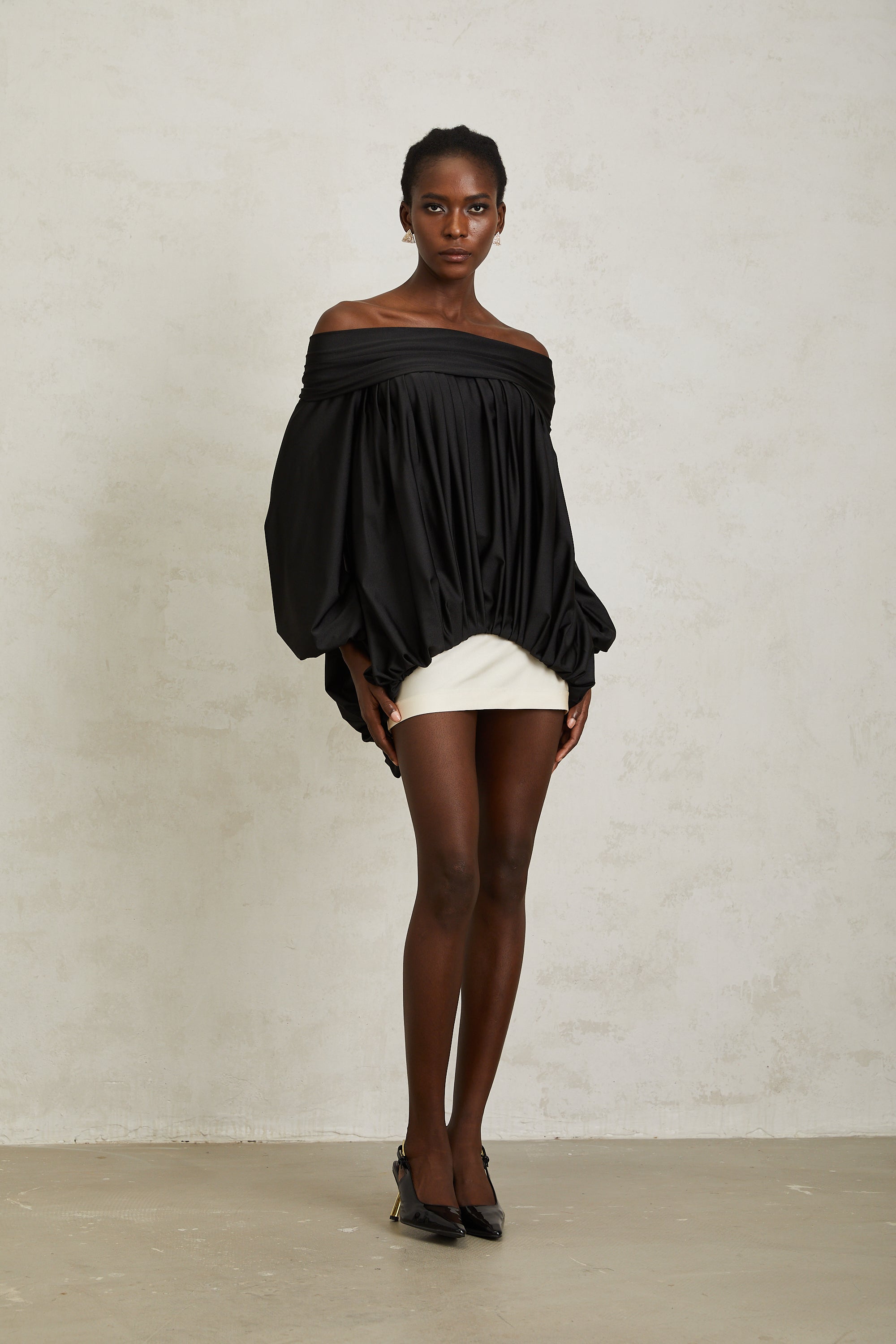 Irene Color Block Panelled Design Mini Dress