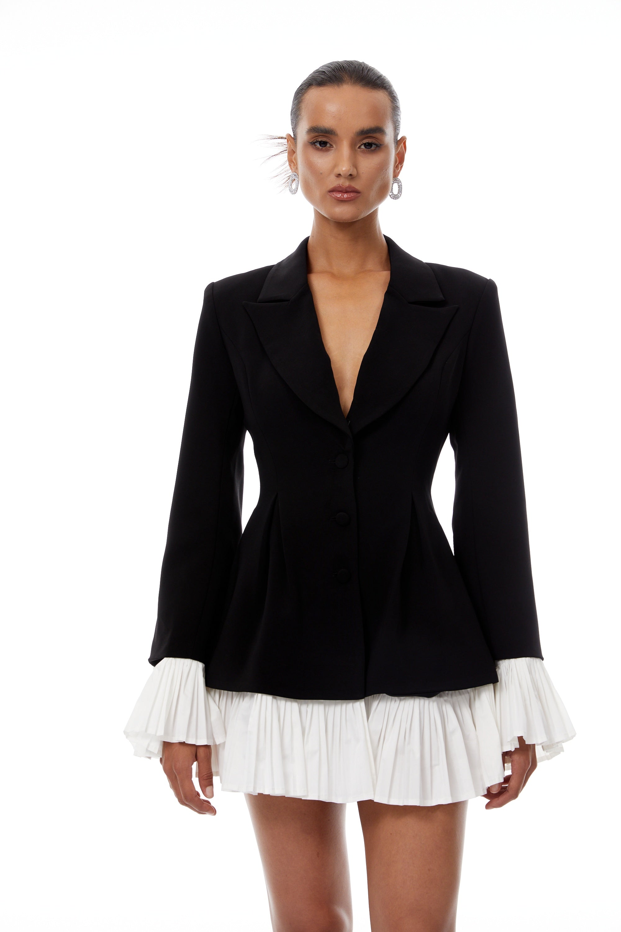 Rébecca Color Block Mini Blazer Dress (Final Sale-US Only)