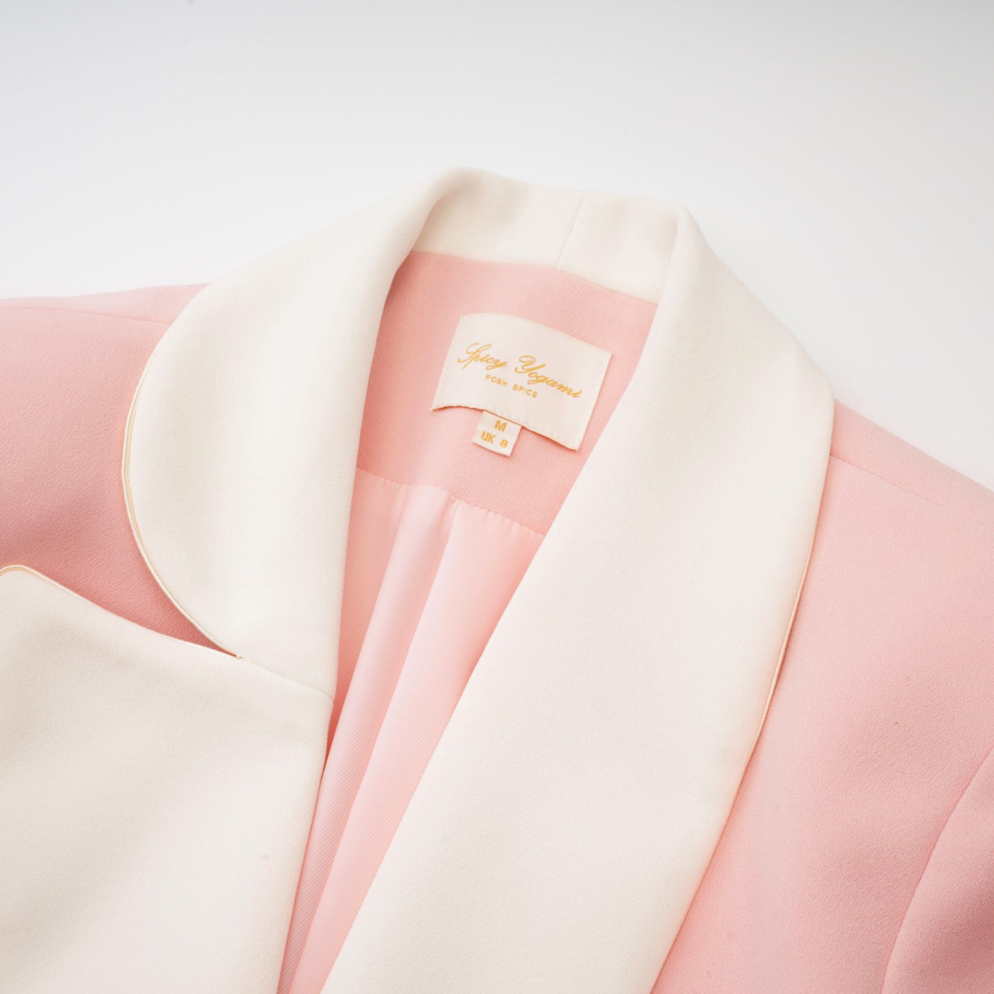 Claretta colour-block blazer & pants matching set (Final Sale-US Only)
