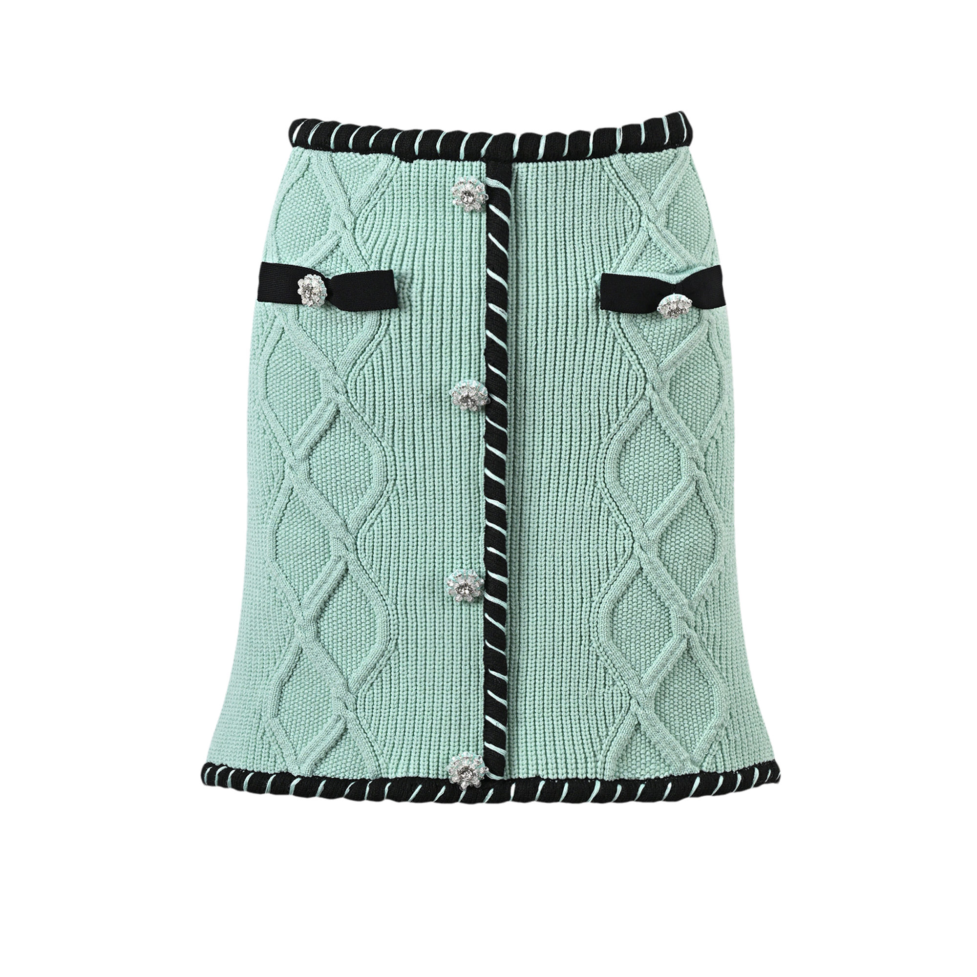 Juliette contrast-trim jacket & skirt matching set (US Only)