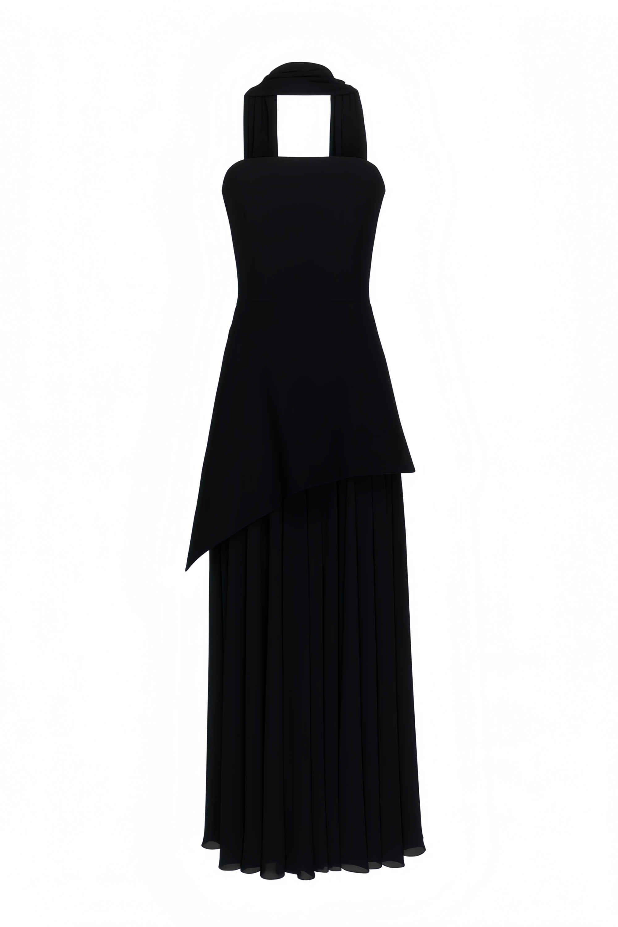 Solène Off-Shoulder Ruched Maxi Gown