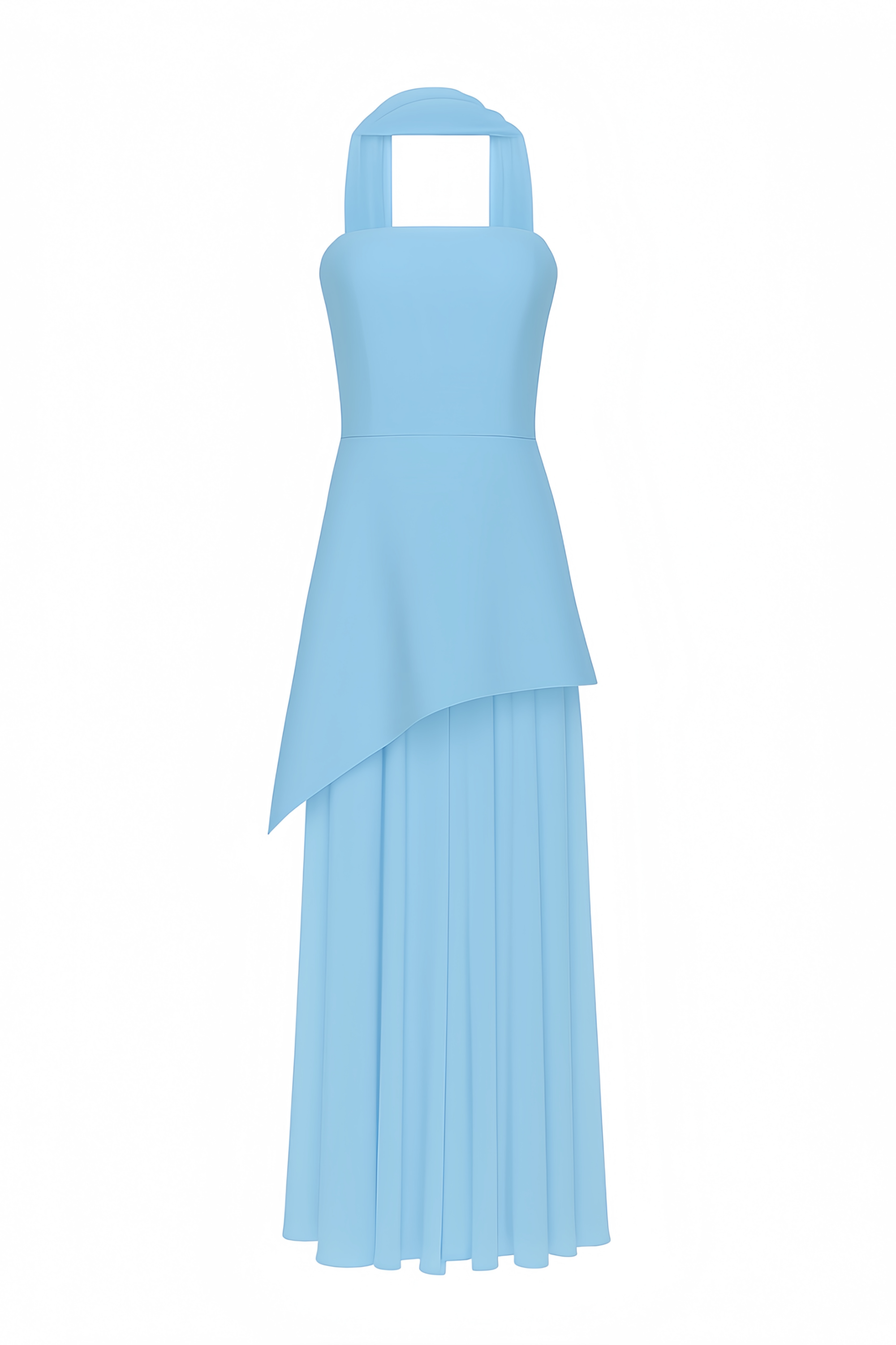 Solène Off-Shoulder Ruched Maxi Gown