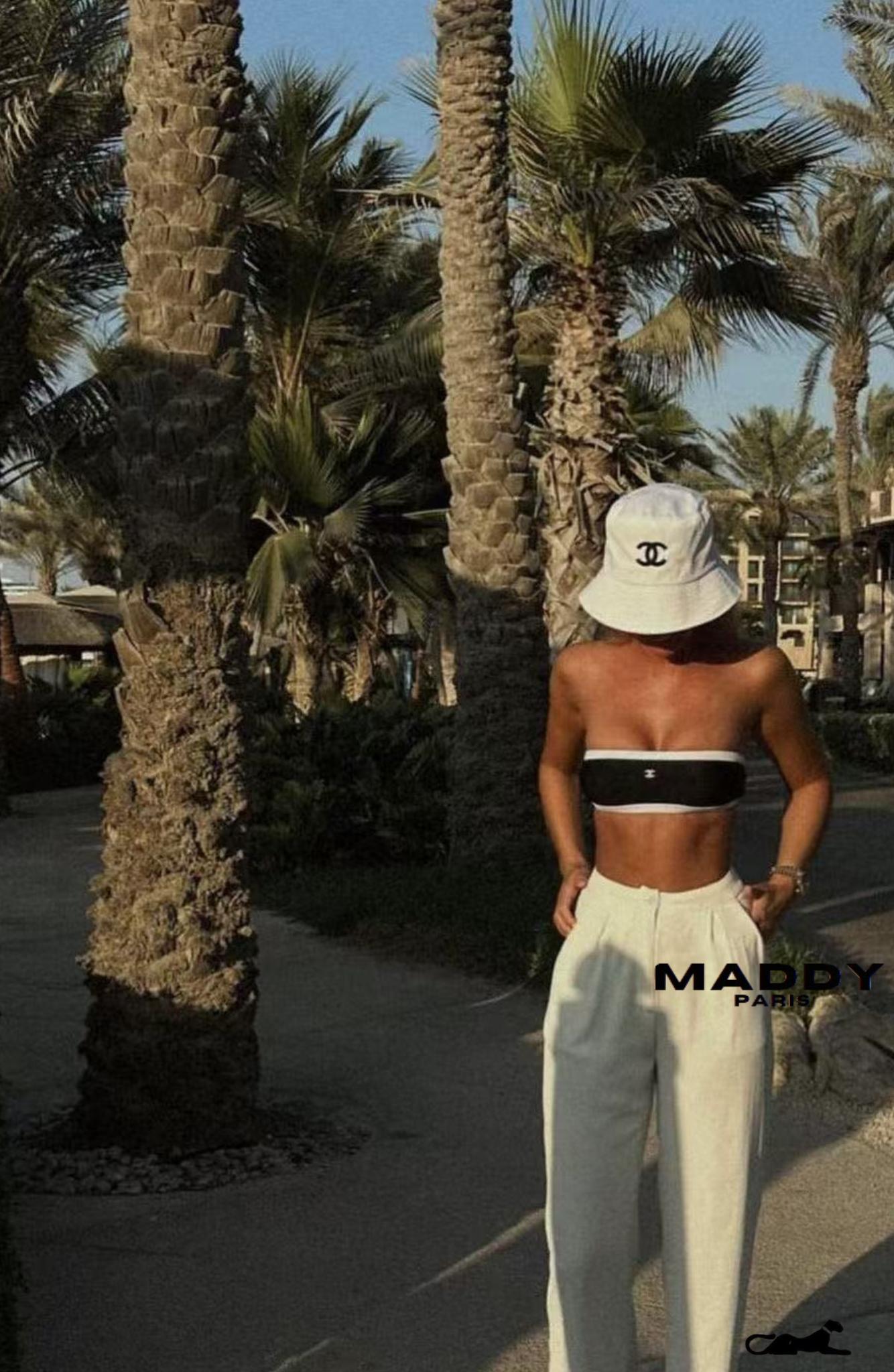 CHANTELLE RIBBED STRETCH BIKINI SET – BLACK