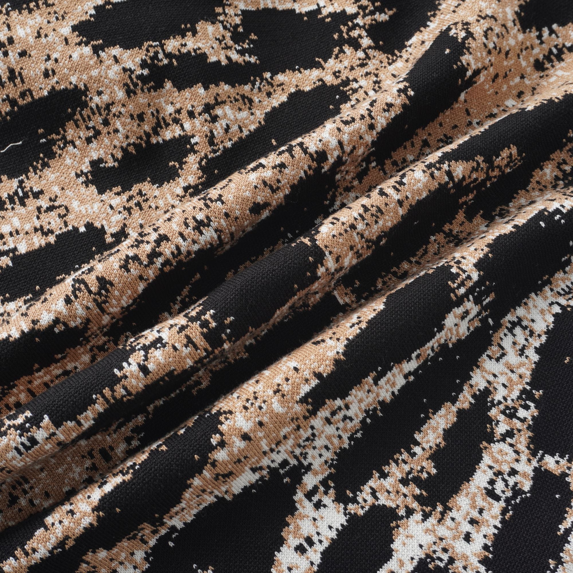 Lucie Brown Leopard Knit Mini Dress (Final Sale)