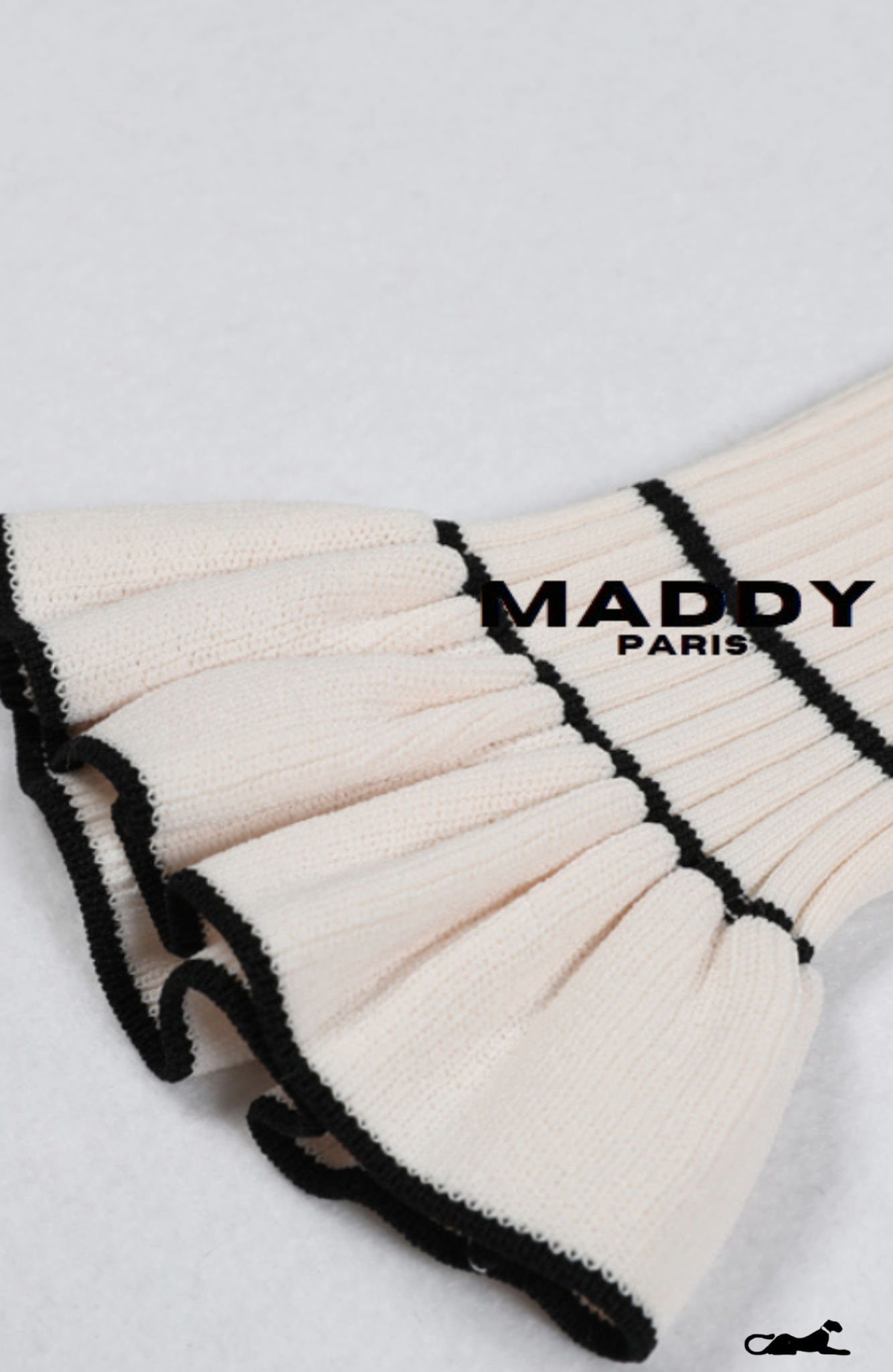 SANDRO ELINE KNIT MIDI DRESS - WHITE