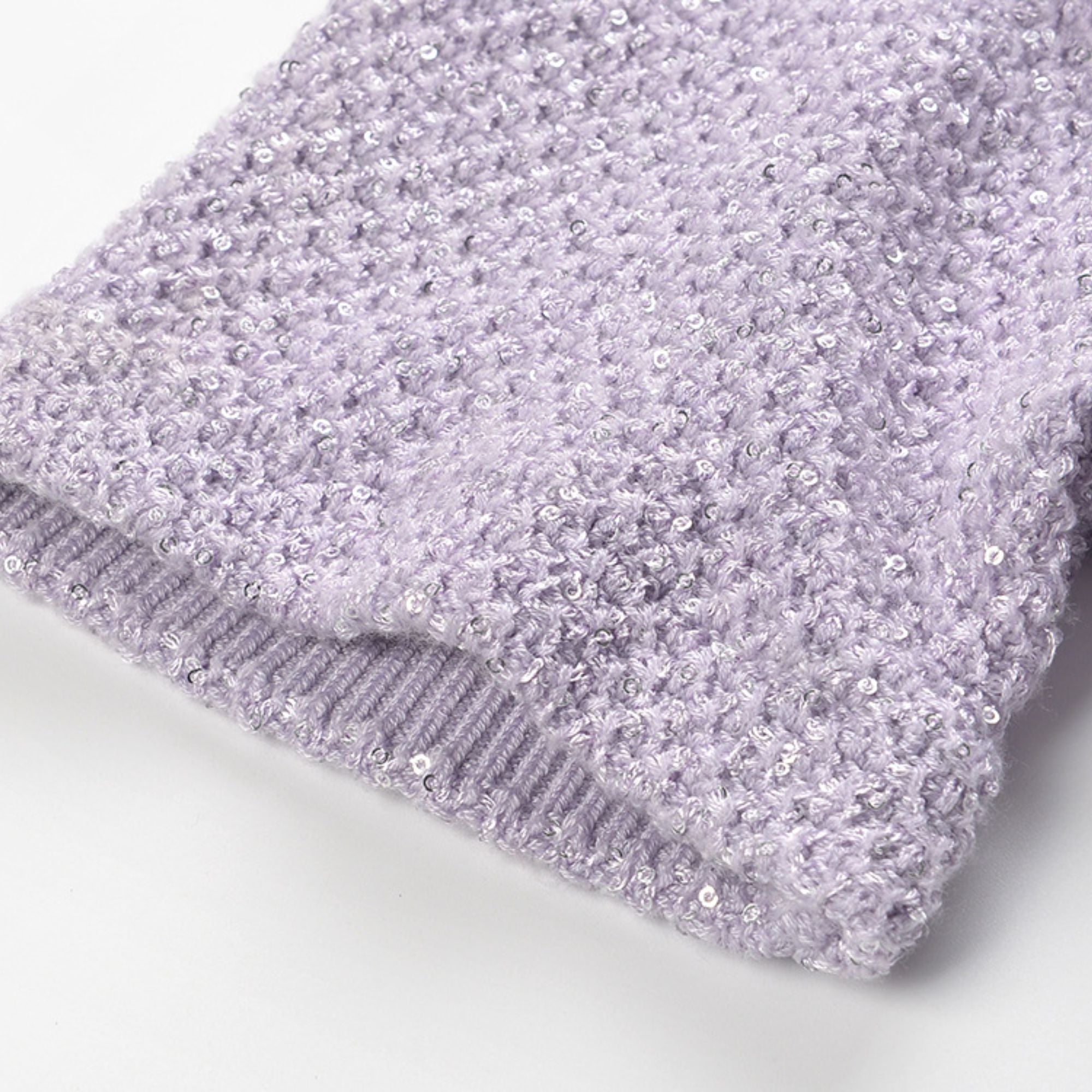 Léocadie purple embellished mini dress