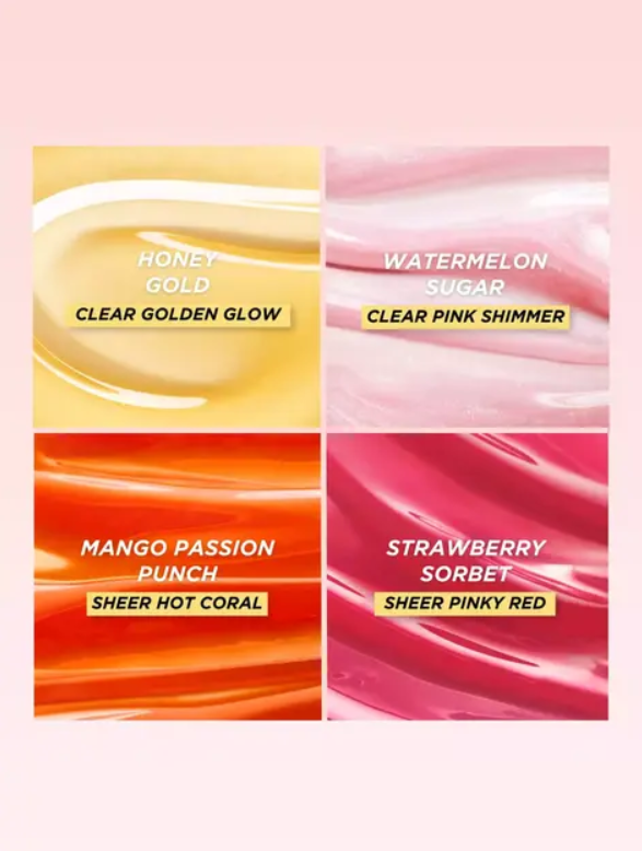 Honey Infused Tinted Lipgloss Oil - Mango Passion Punch