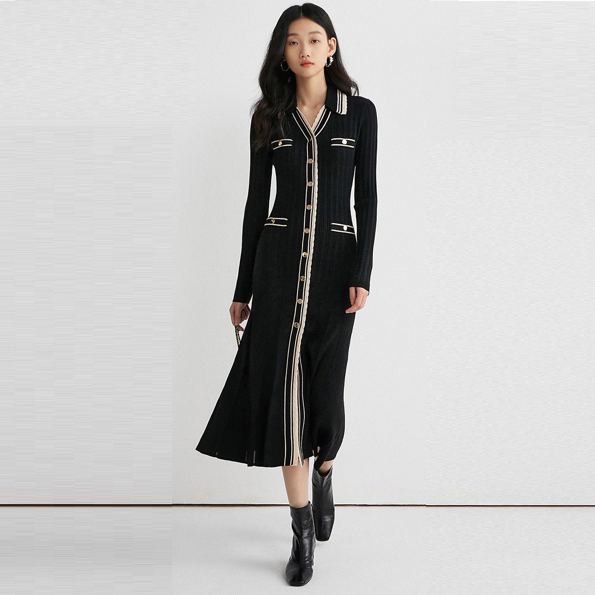 MADDY PARIS Alexandrine Midi / Maxi Dress