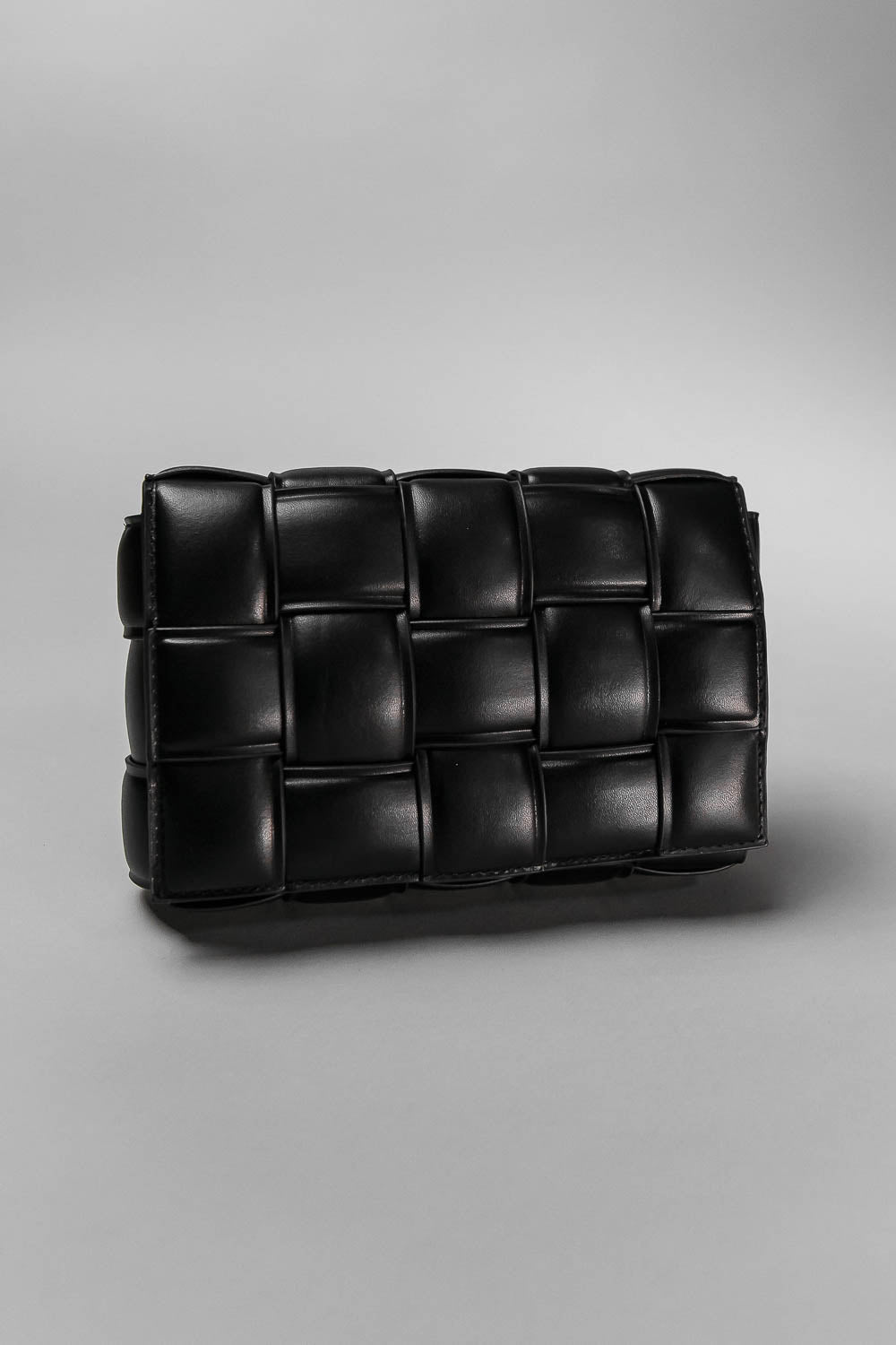 FIDELIA Geometrical bag with shoulder strap - Black