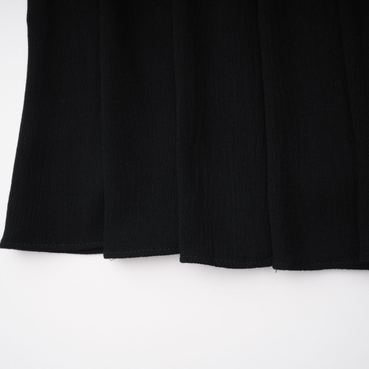Chiara Black Lace Panel Pleated Midi Dress (Final Sale-US Only)