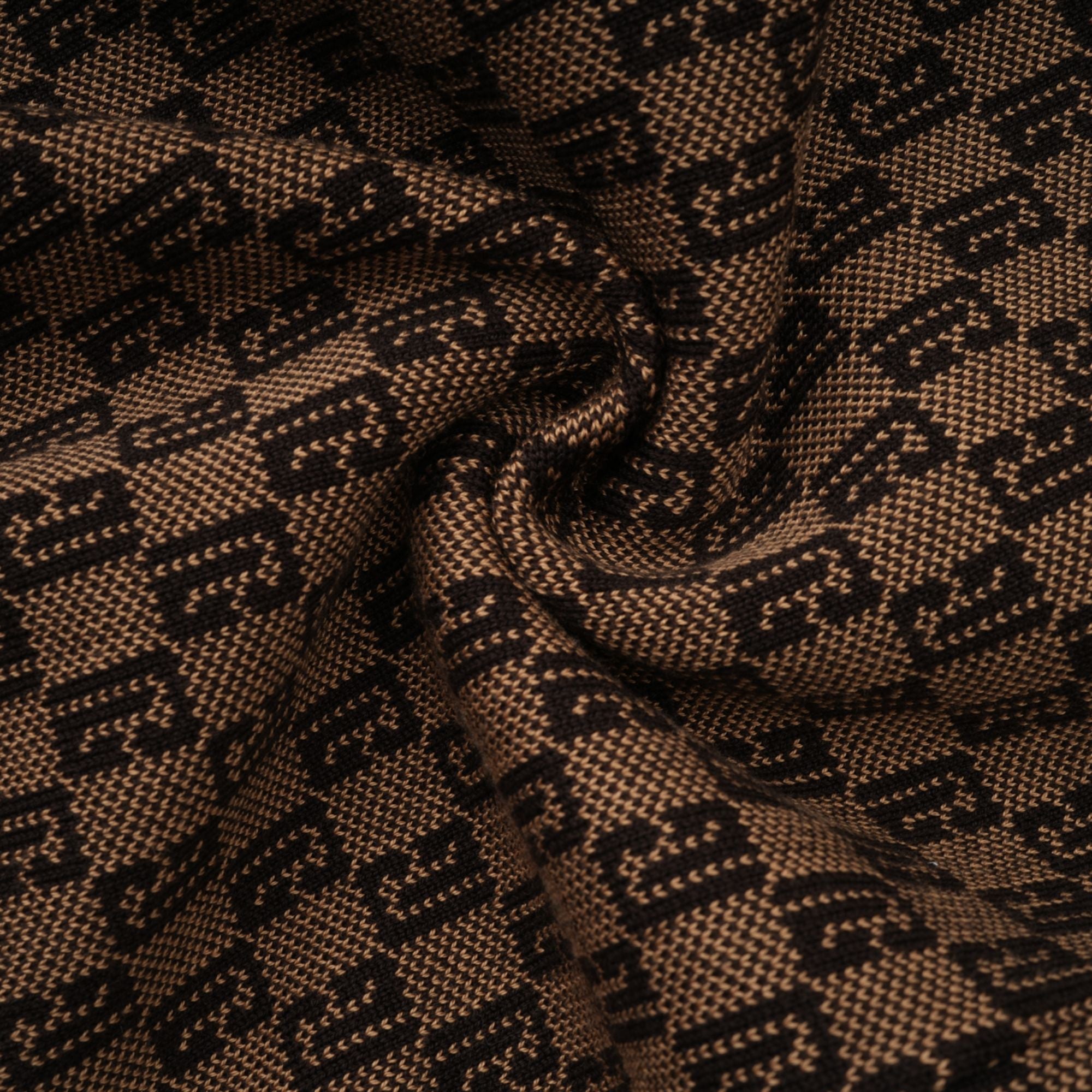 Cyrielle monogram-jacquard top & trousers matching set