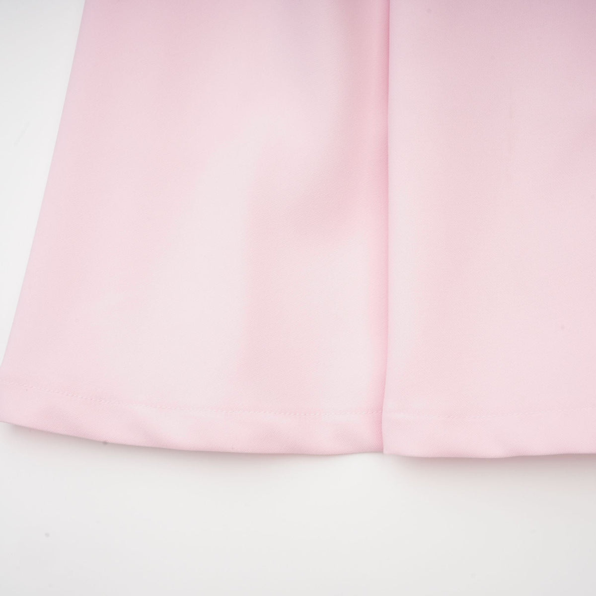 Cassiopeia crystal-accented pink bow midi dress