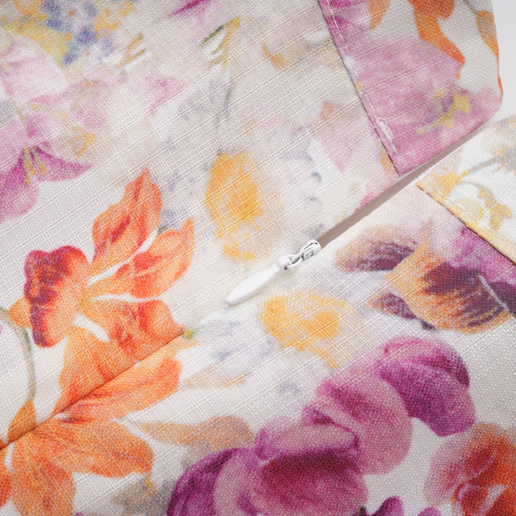 Bianca floral-print mini dress