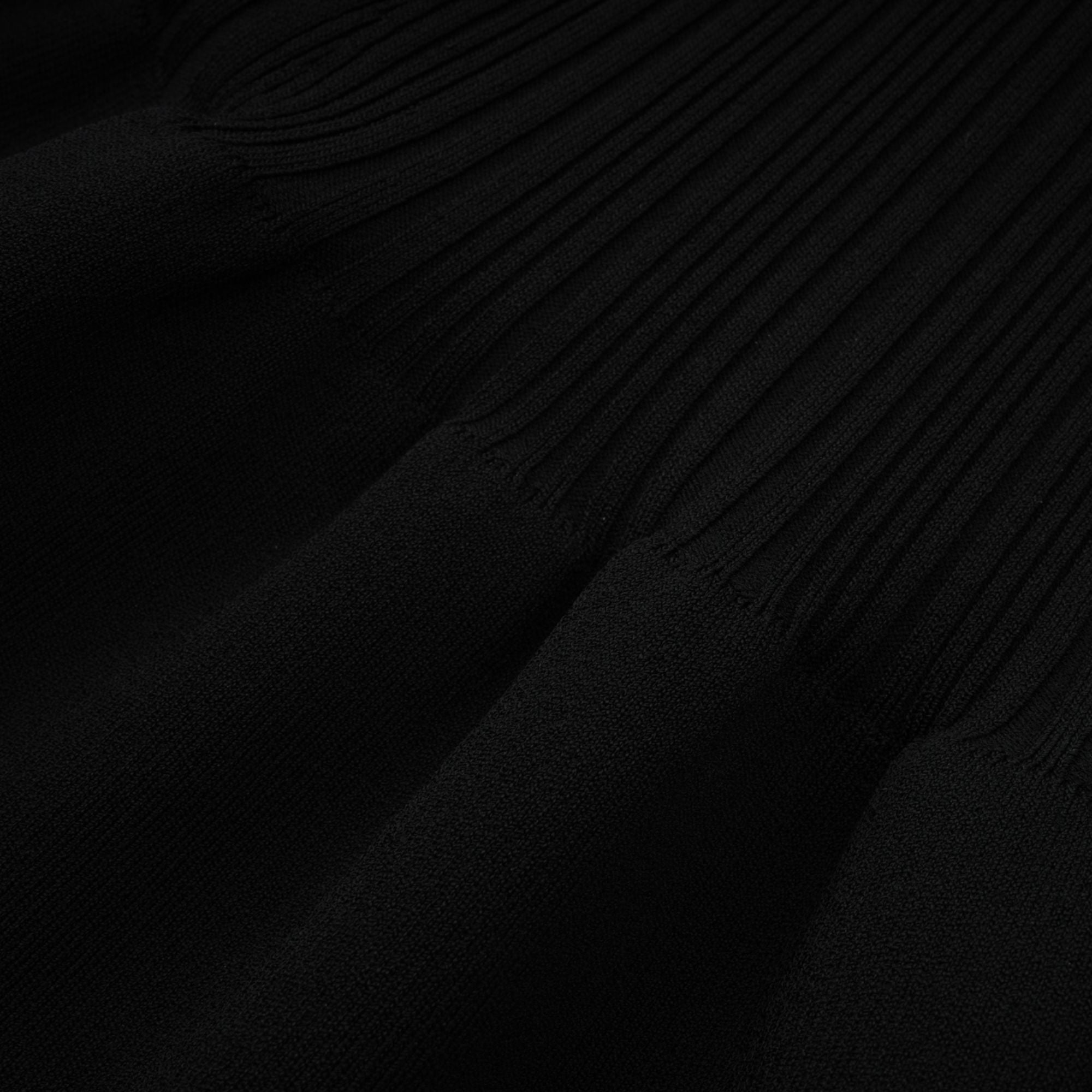 Angèle black off-shoulder knitted mini dress (Final Sale-US Only)