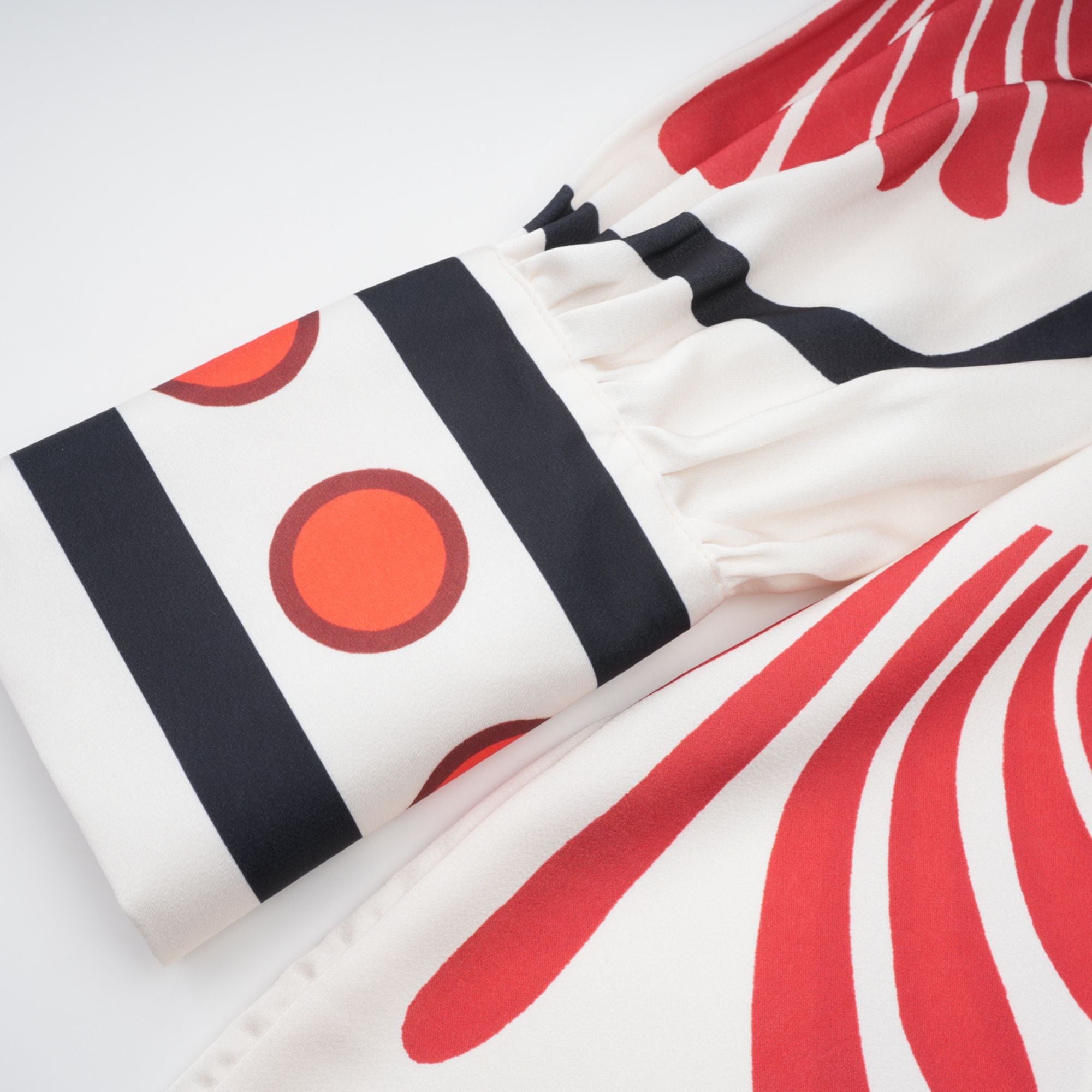 Amaranta graphic-print shirt & trousers matching set