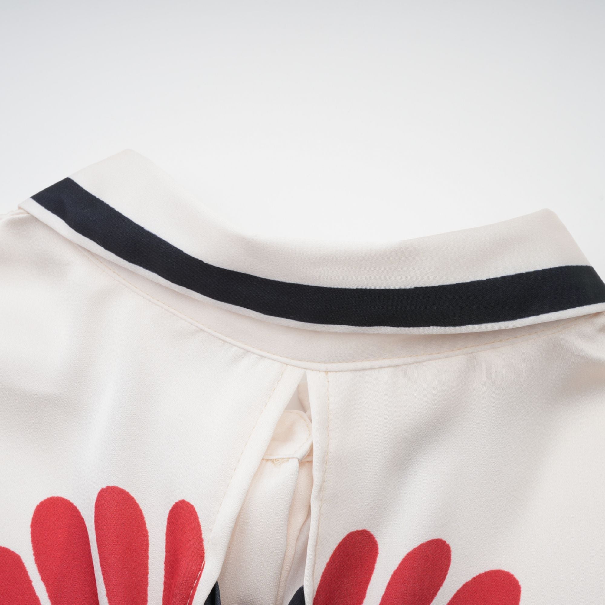 Amaranta graphic-print shirt & trousers matching set