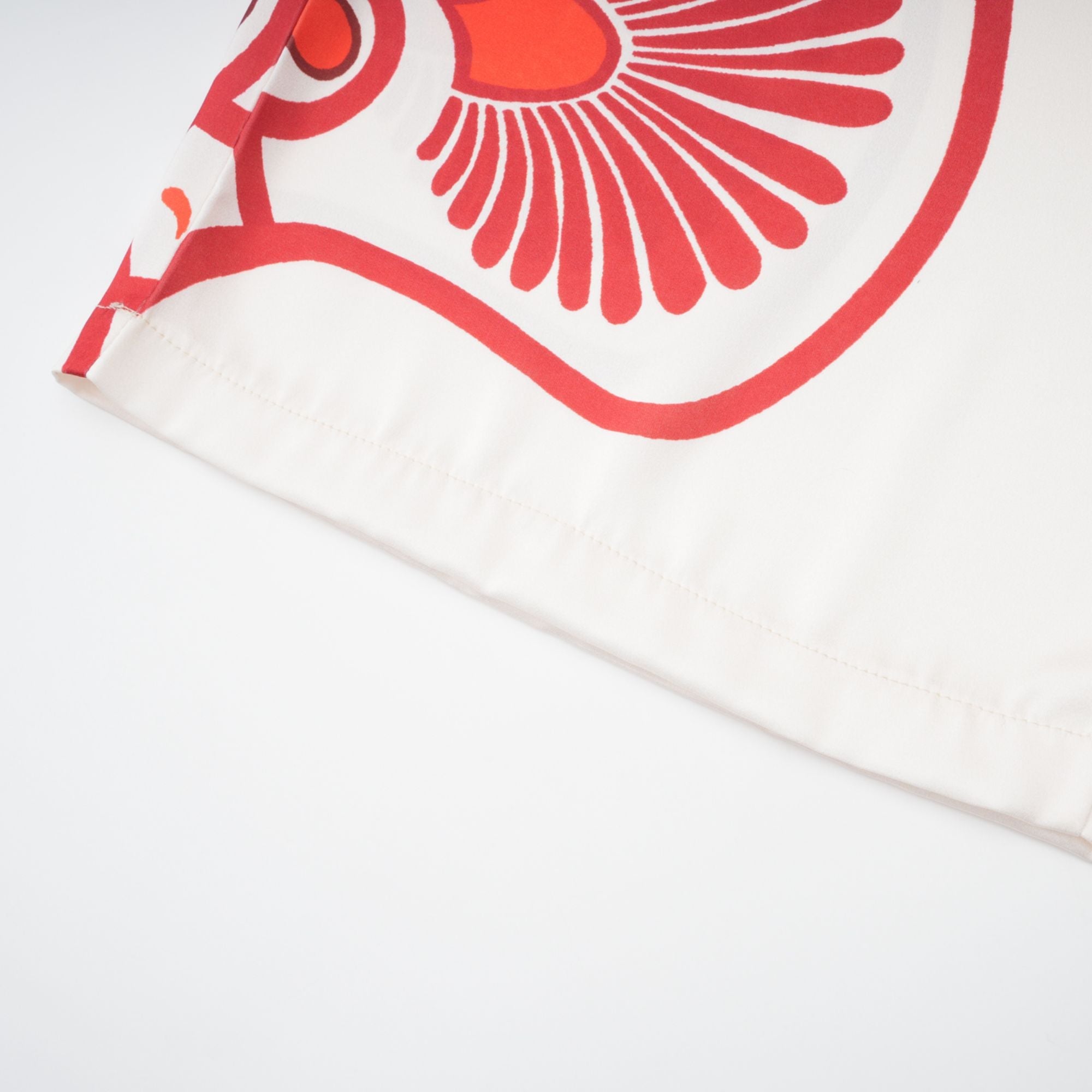 Amaranta graphic-print shirt & trousers matching set