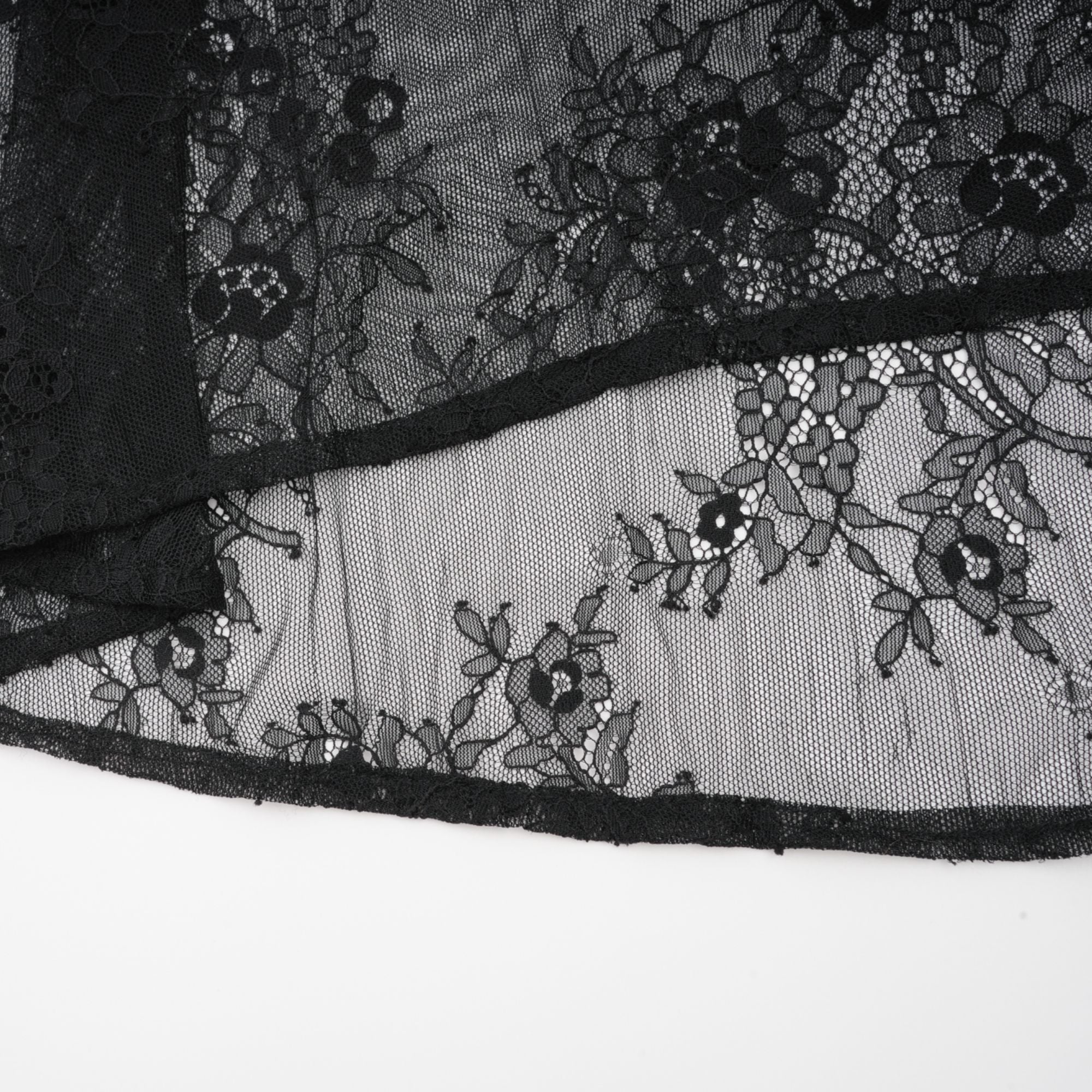 Irène black crossover crystal-embellished maxi dress