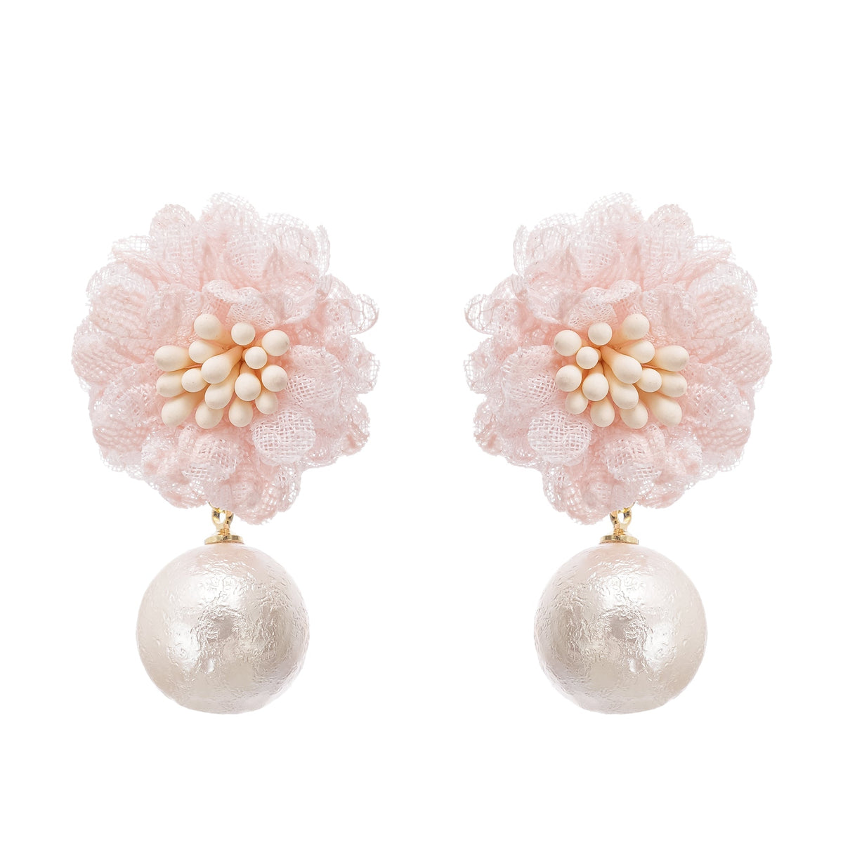 Capriana floral motif drop earrings