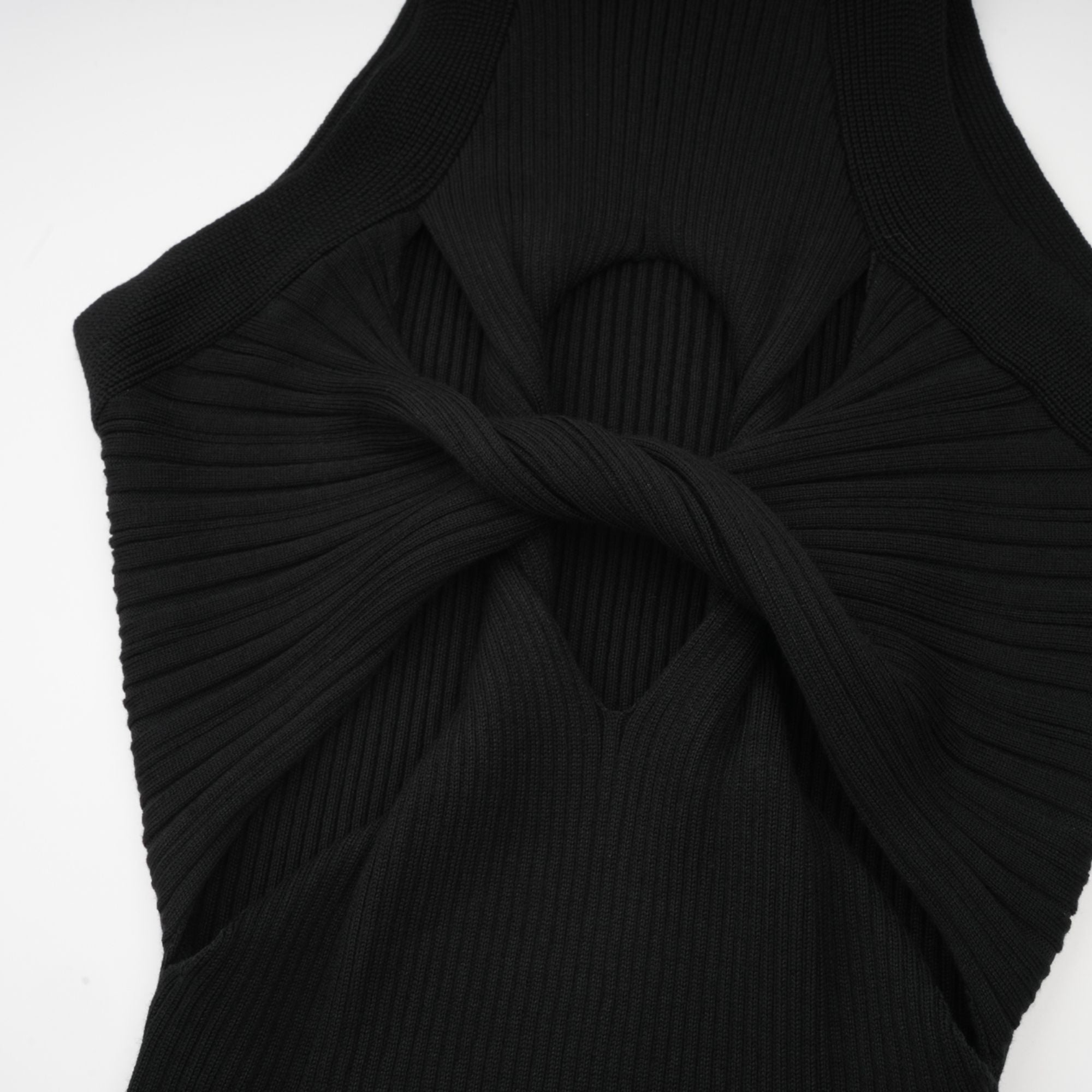 Émilie twist-detail cut-out mini dress (Final Sale-US Only)