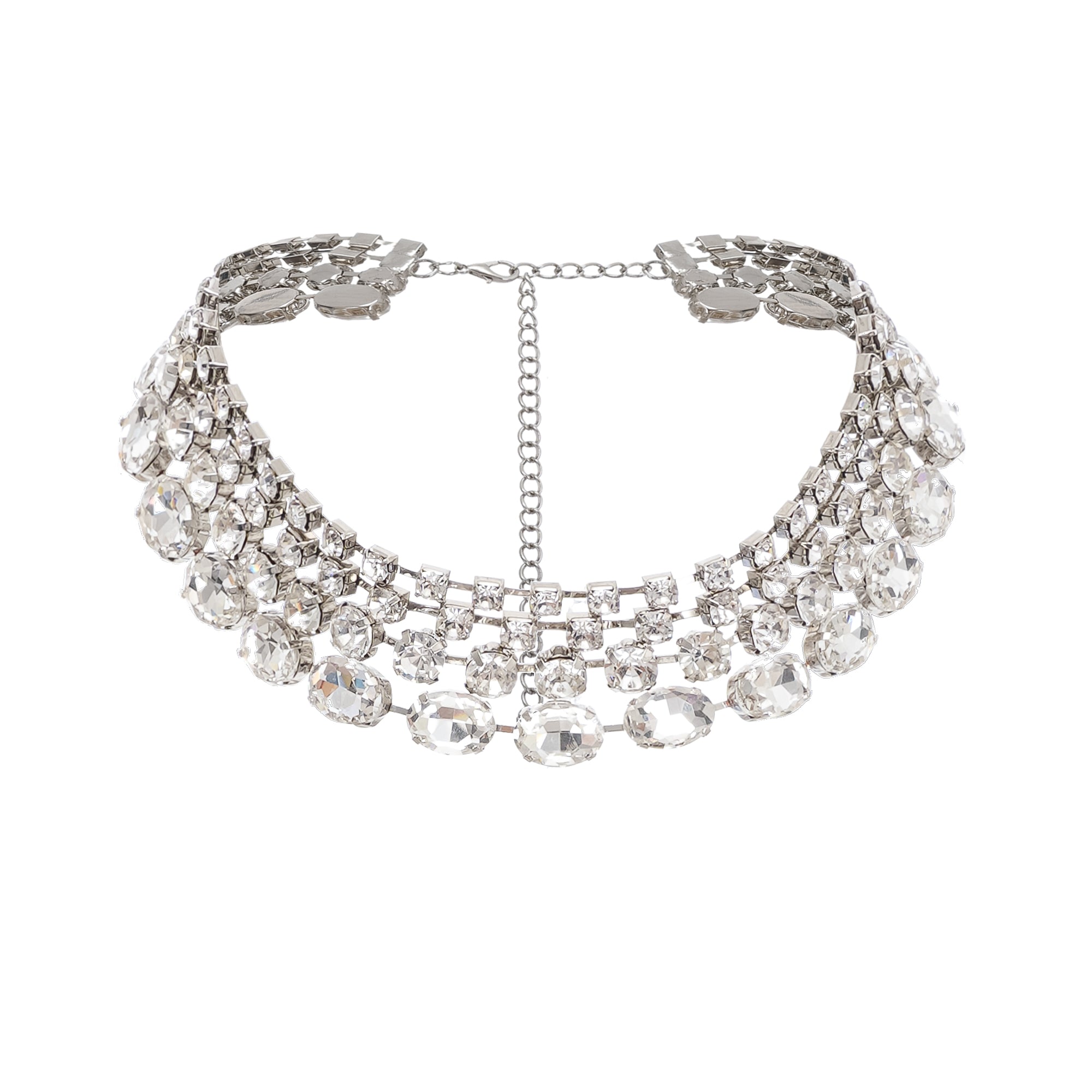 Elizabeth crystal-embellished layered necklace (US Only)