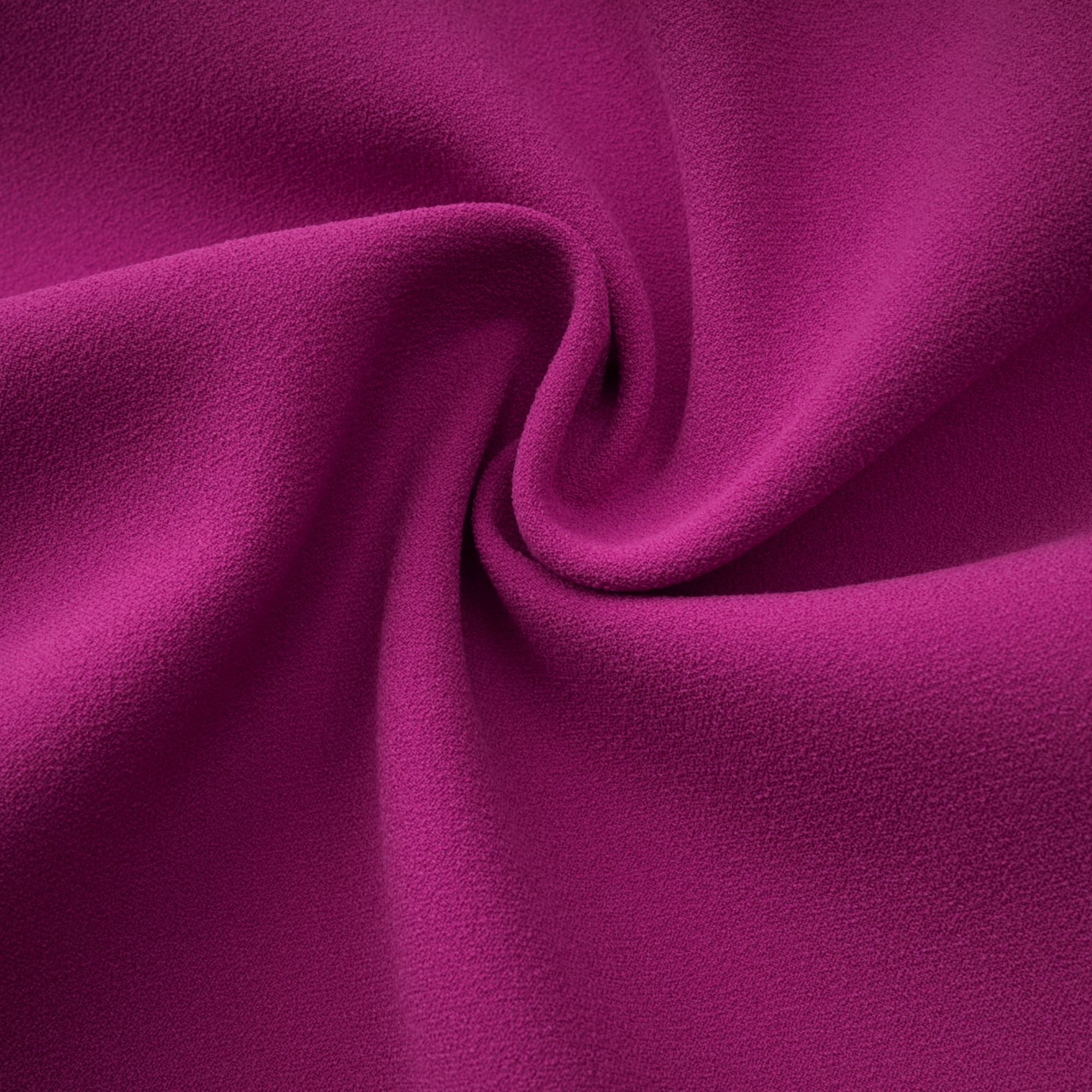 Majestueuse Fuchsia Keyhole-Detail Mermaid Gown