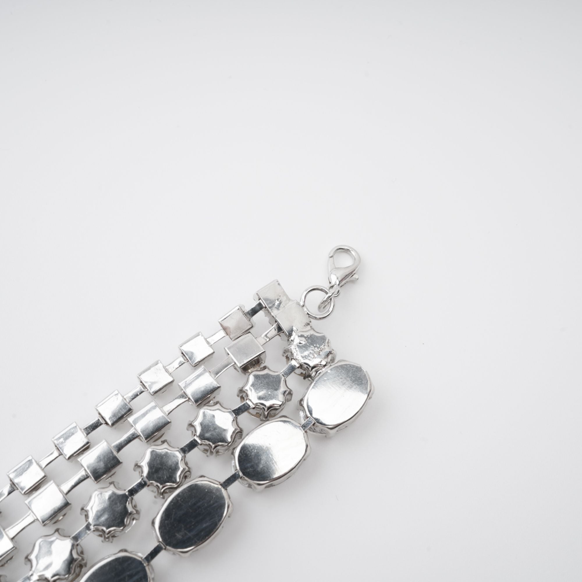 Elizabeth crystal-embellished layered necklace (Final Sale)