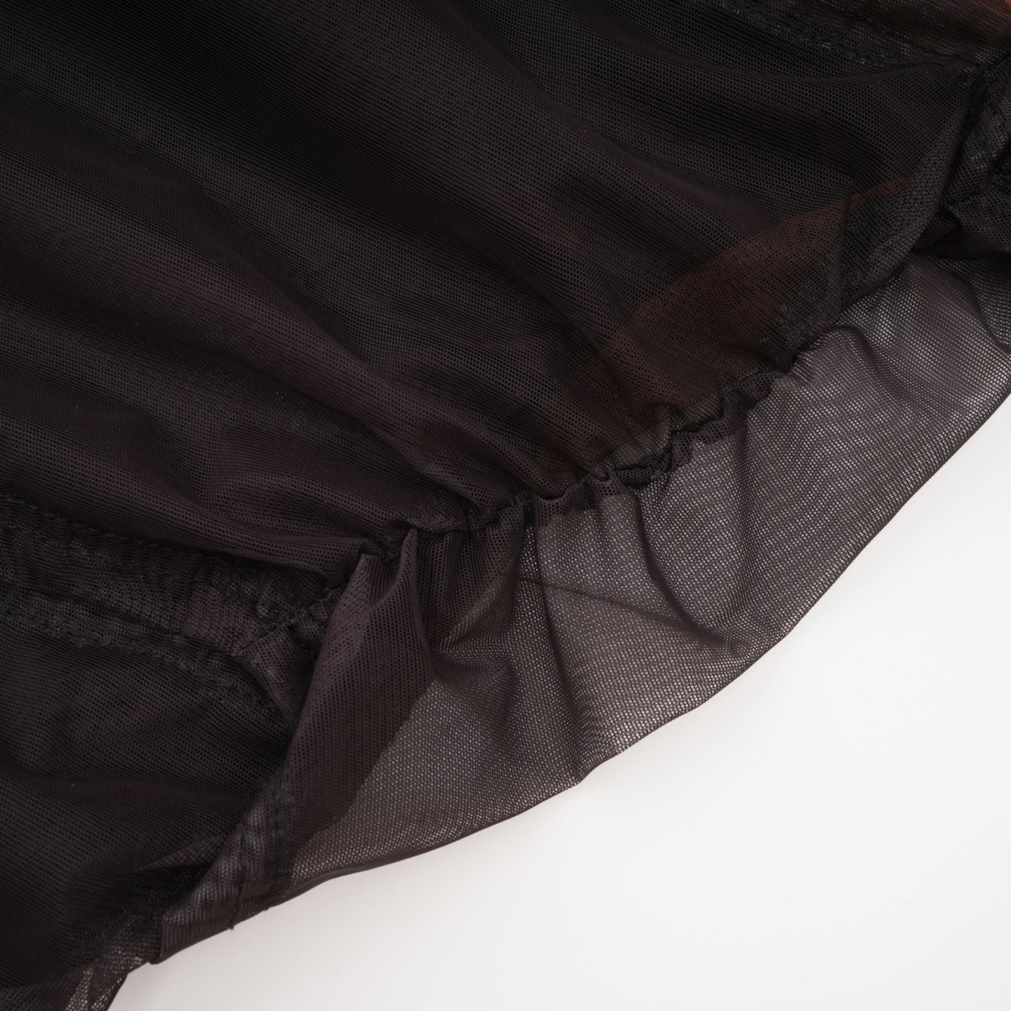 Capucine ruched gradient-effect bodysuit