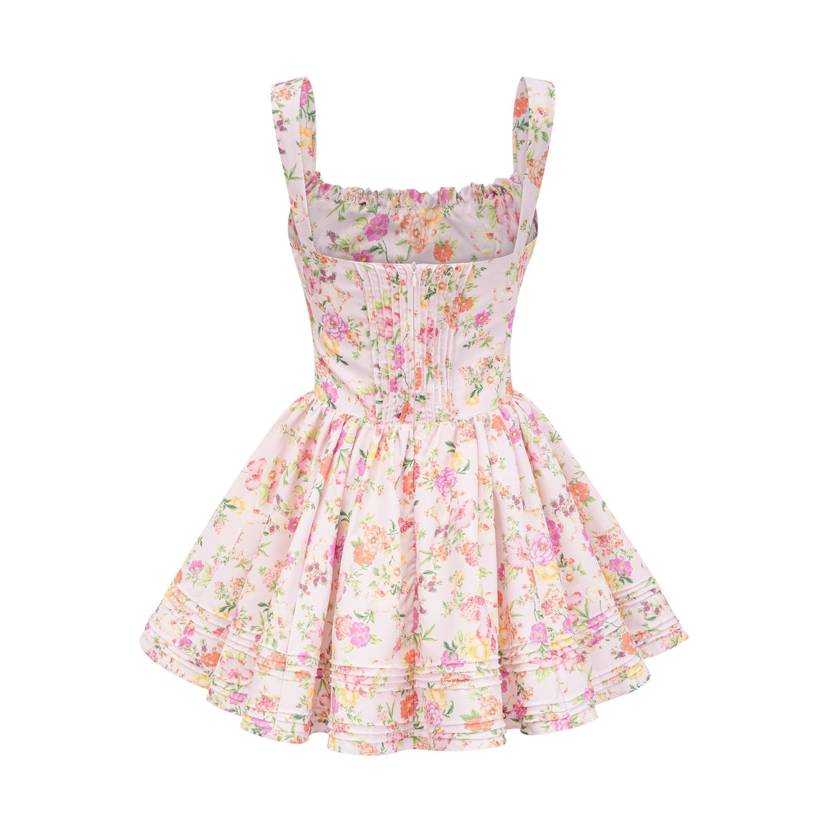 Kara floral-print cotton mini dress (Final Sale-US Only)