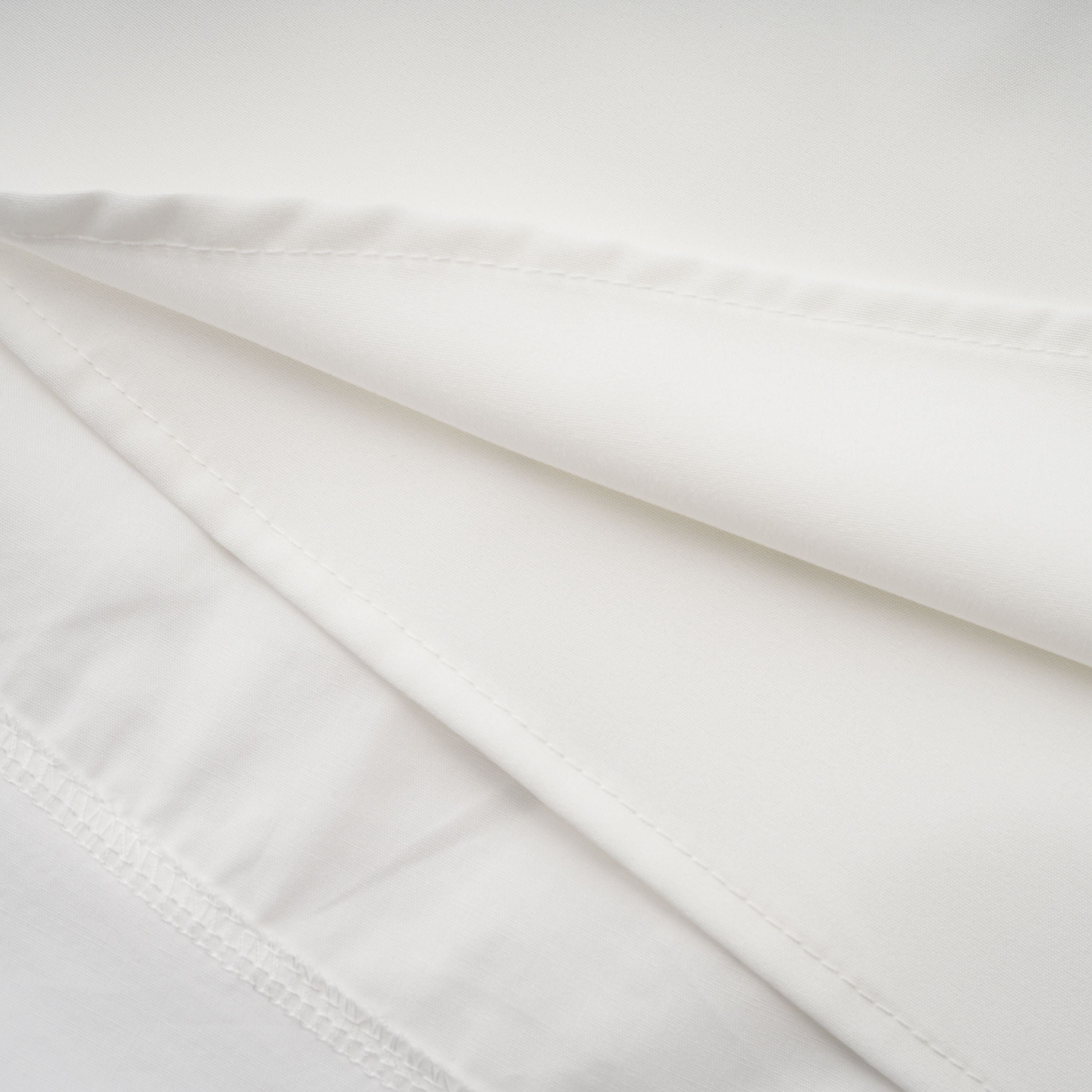 Caterina White Shirred Shirt & Skirt Set