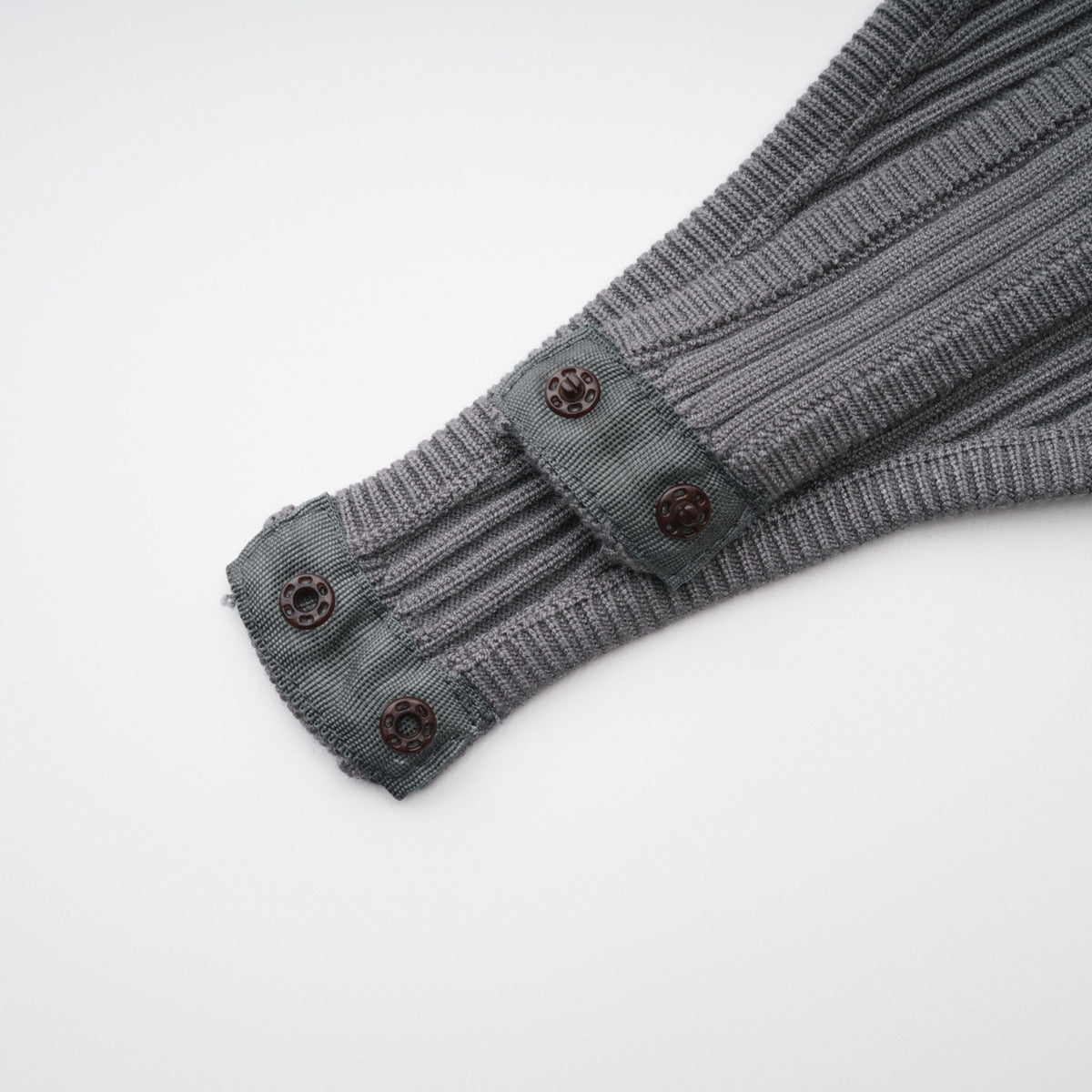 Claire Grey Ribbed Knit Bodysuit & Trousers Set (Final Sale-US Only)