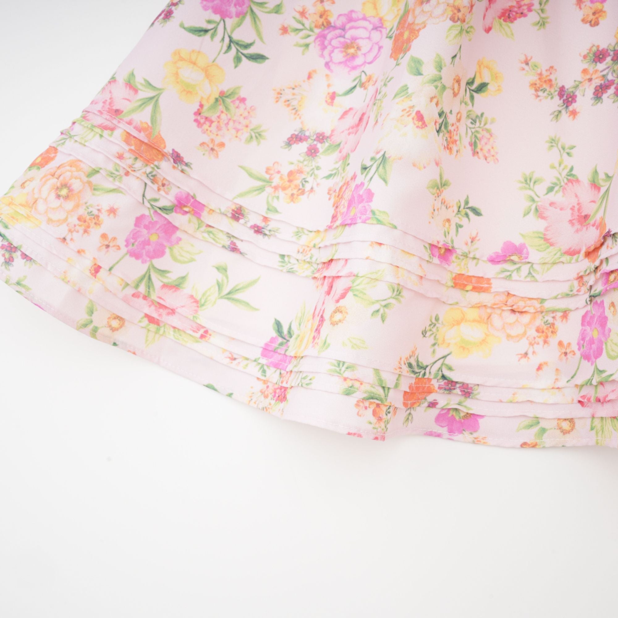 Kara floral-print cotton mini dress (Final Sale)