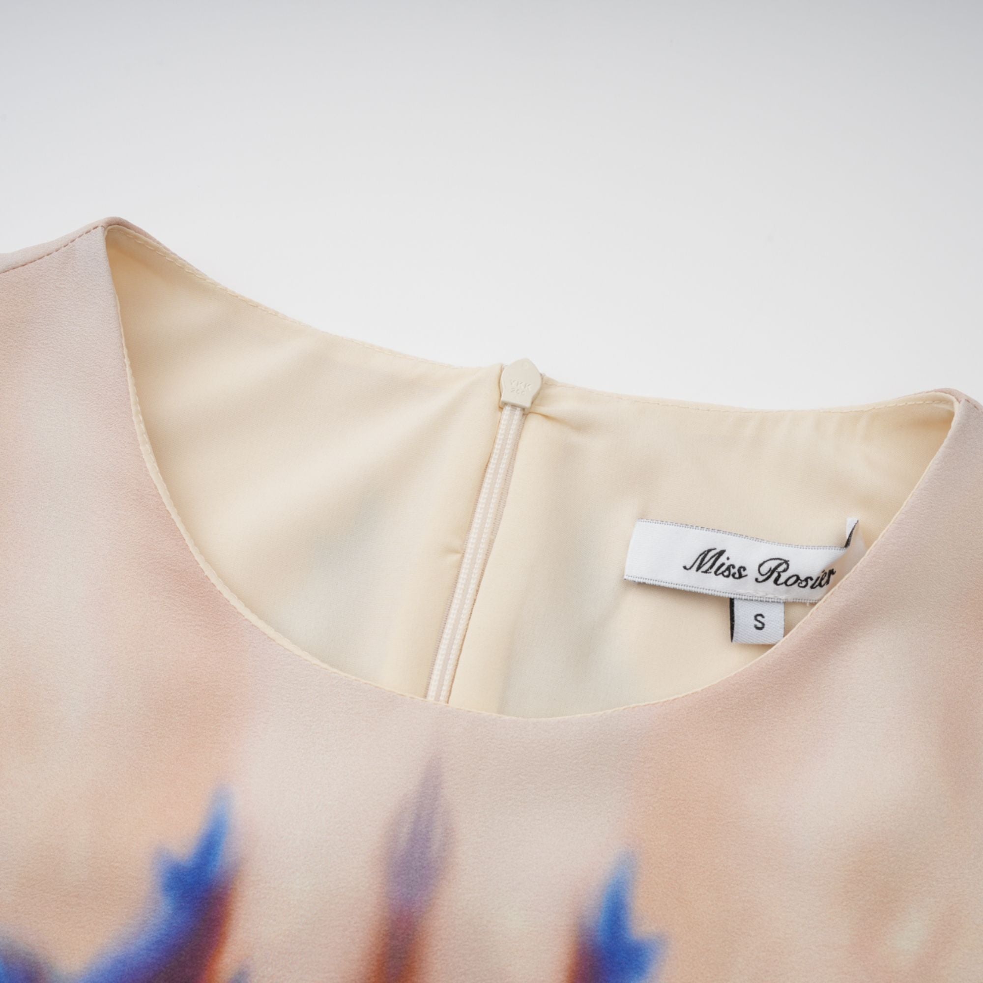 Urbaine smudged graffiti-print silk midi dress (Final Sale-US Only)