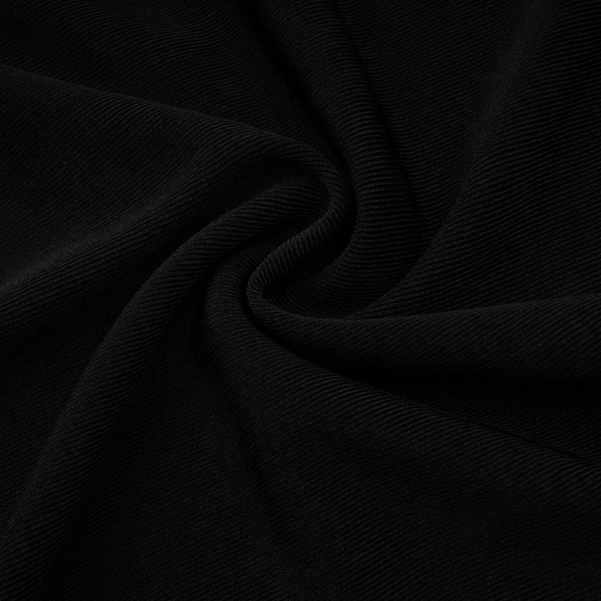 Axelle black floral-appliqué hooded maxi dress