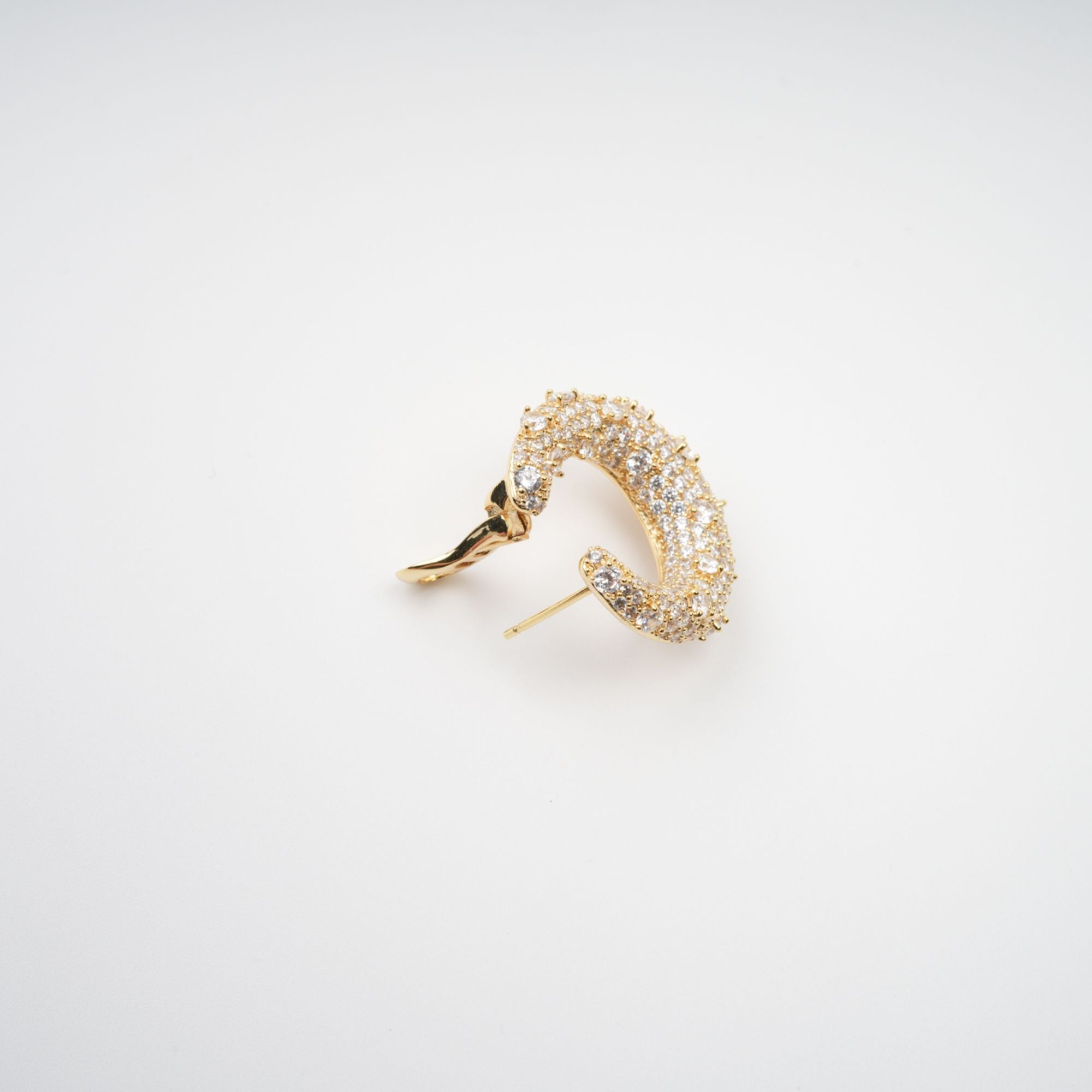 Colette Gold Crystal Embellished Earrings