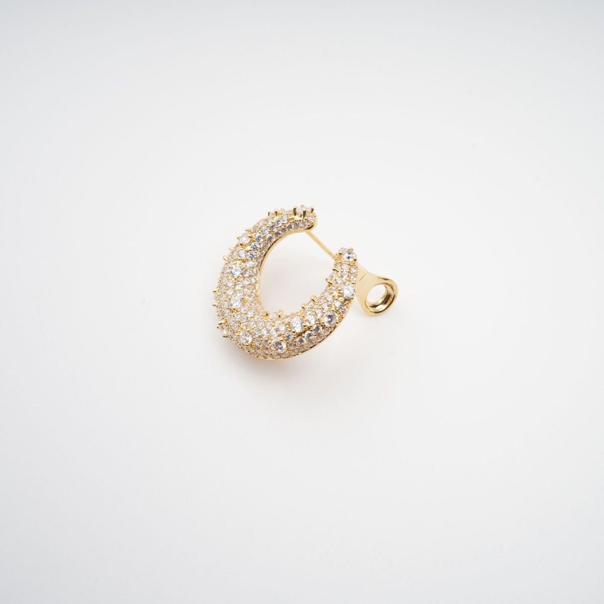 Colette Gold Crystal Embellished Earrings