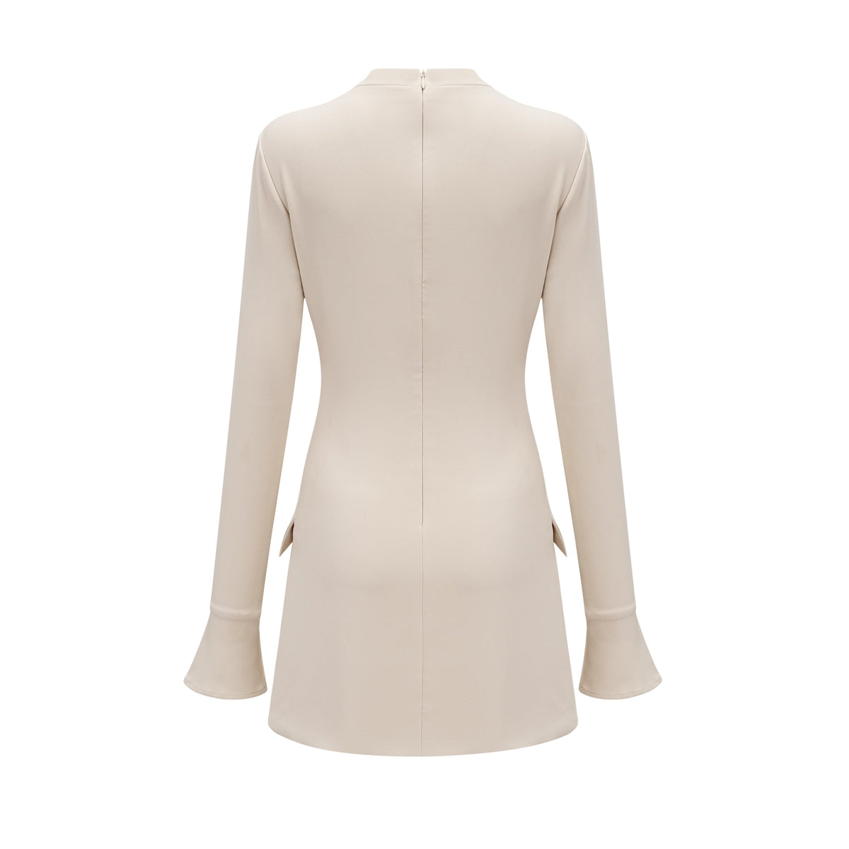 Chloé cream-white fitted mini dress (Final Sale-US Only)