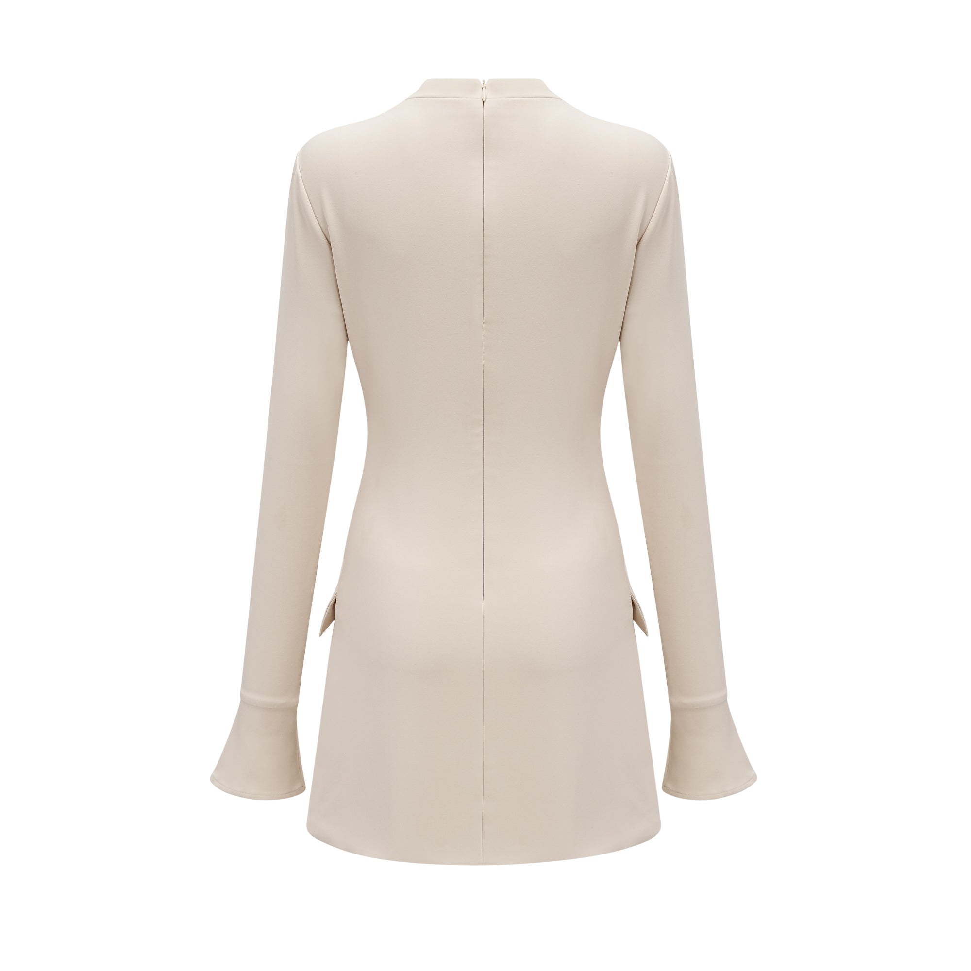 Chloé cream-white fitted mini dress (Final Sale)